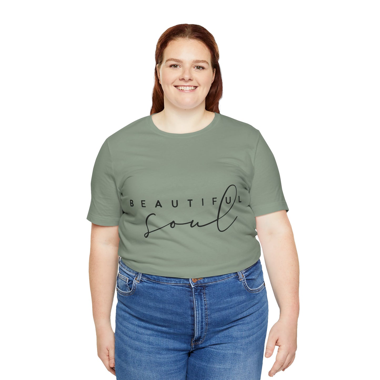 Beautiful Soul Inspirational Unisex Tee, Motivational T-Shirt, Casual Wear, Gift for Her, Everyday Comfort Shirt