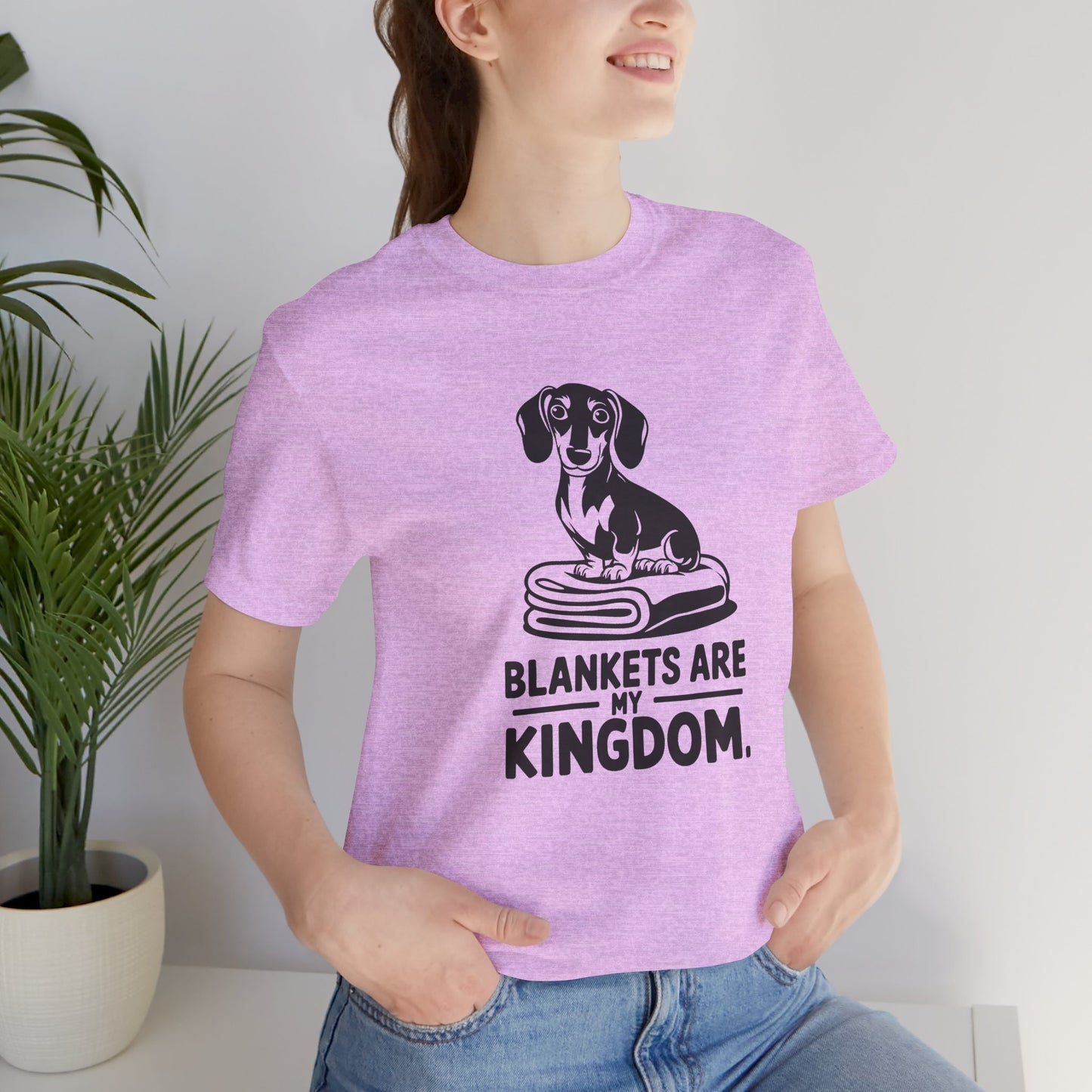Dog Lover's Kingdom Tee, Funny Pet Shirt, Unisex Tee, Animal Lover Gift, Casual Dog Apparel, Cute Dog Shirt