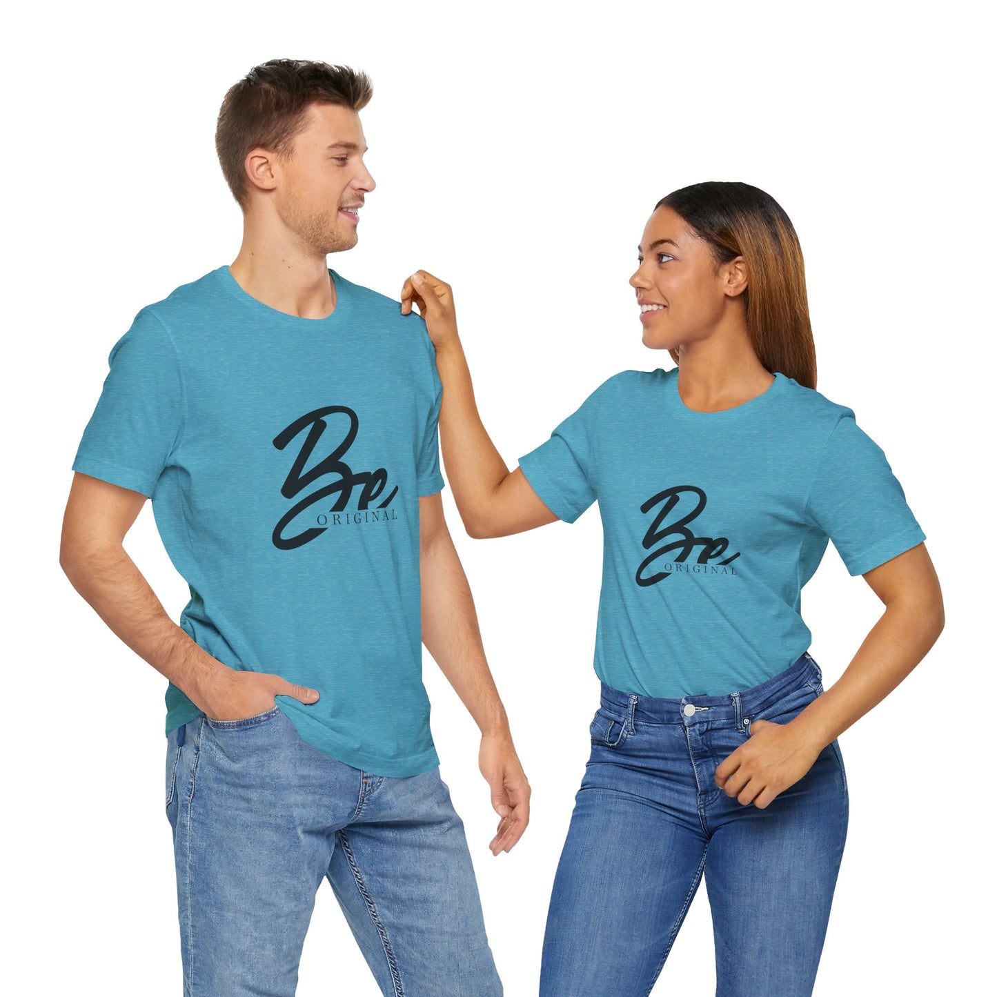 Stylish Unisex Short Sleeve Tee with 'B' Original Design, Casual T-Shirt, Everyday Wear, Gift for Him/Her, Trendy Fashion Tee, Summer Style
