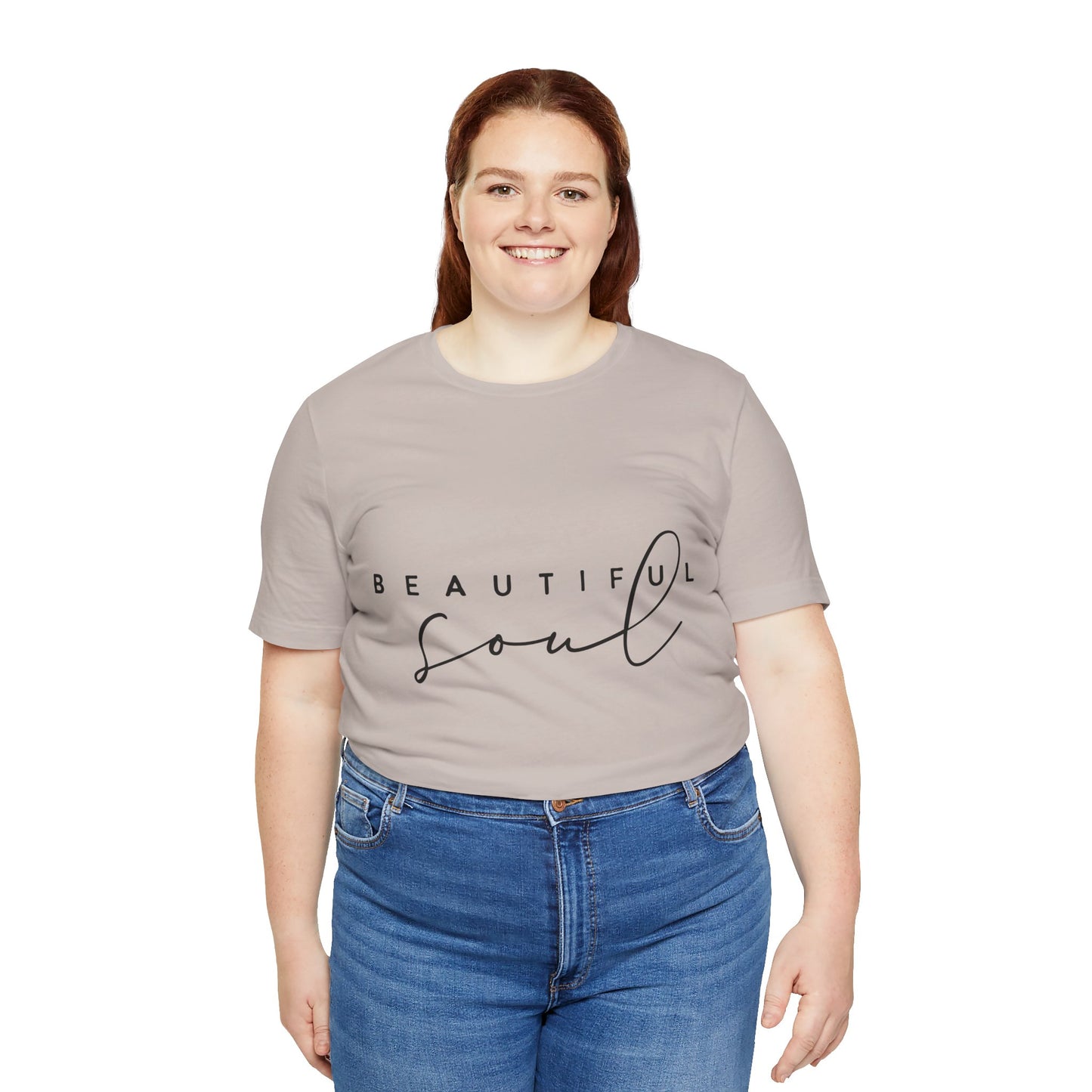 Beautiful Soul Inspirational Unisex Tee, Motivational T-Shirt, Casual Wear, Gift for Her, Everyday Comfort Shirt