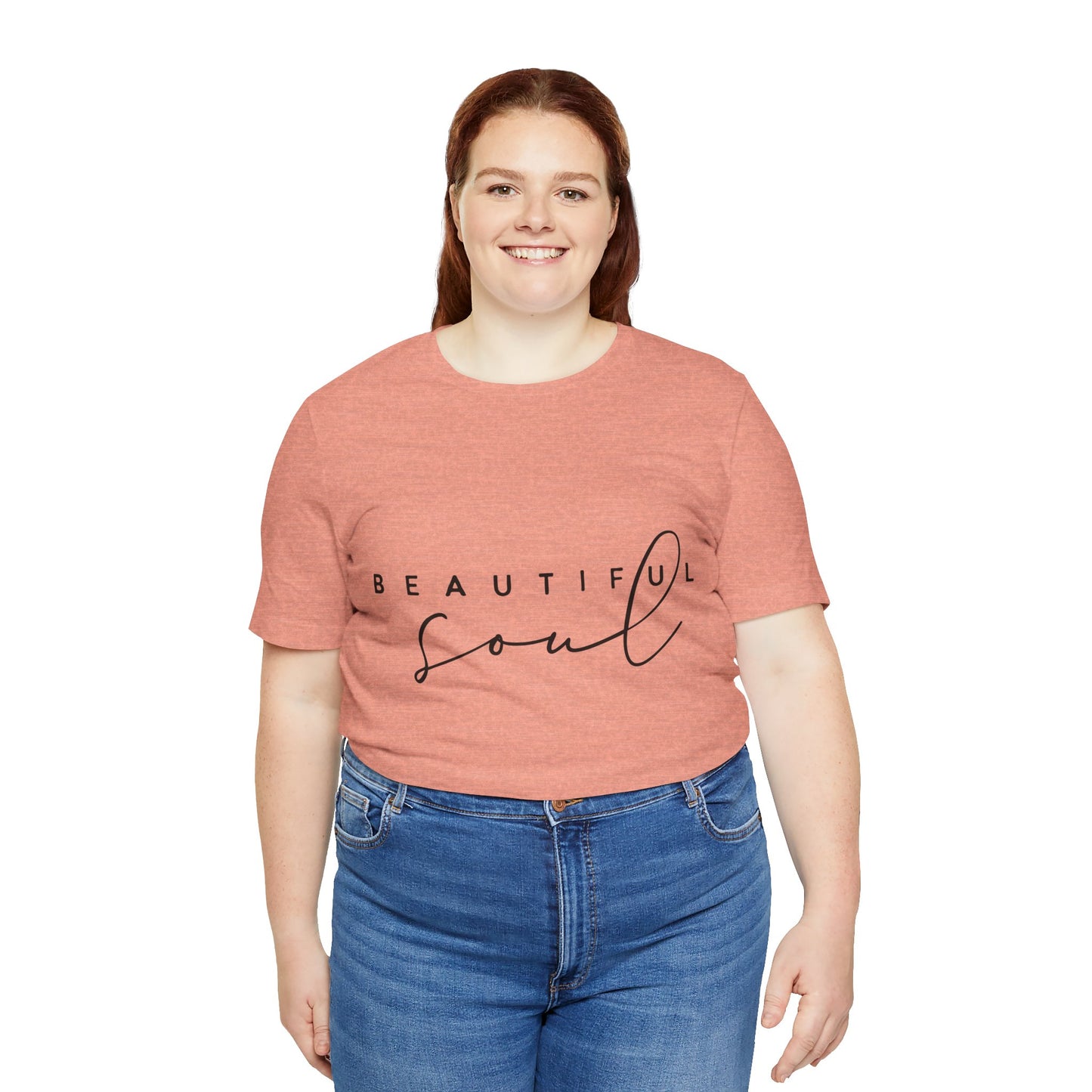 Beautiful Soul Inspirational Unisex Tee, Motivational T-Shirt, Casual Wear, Gift for Her, Everyday Comfort Shirt