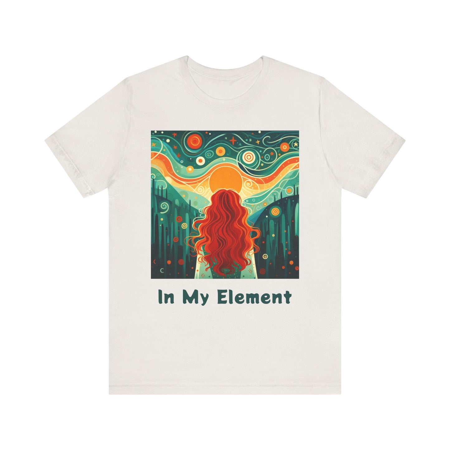 Nature Vibes Unisex Tee | In My Element | Casual Wear, Gift for Nature Lovers, Boho Style, Summer Top, Festival Shirt