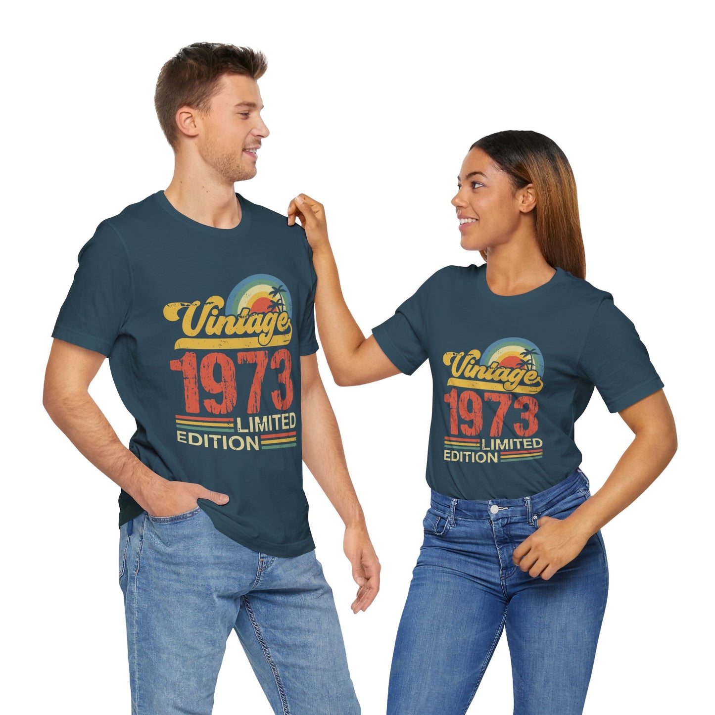 Vintage 1973 Limited Edition Tee, Retro Shirt, Unisex Vintage T-Shirt, 70s Apparel, Perfect Gift for Birthdays, Nostalgic Fashion