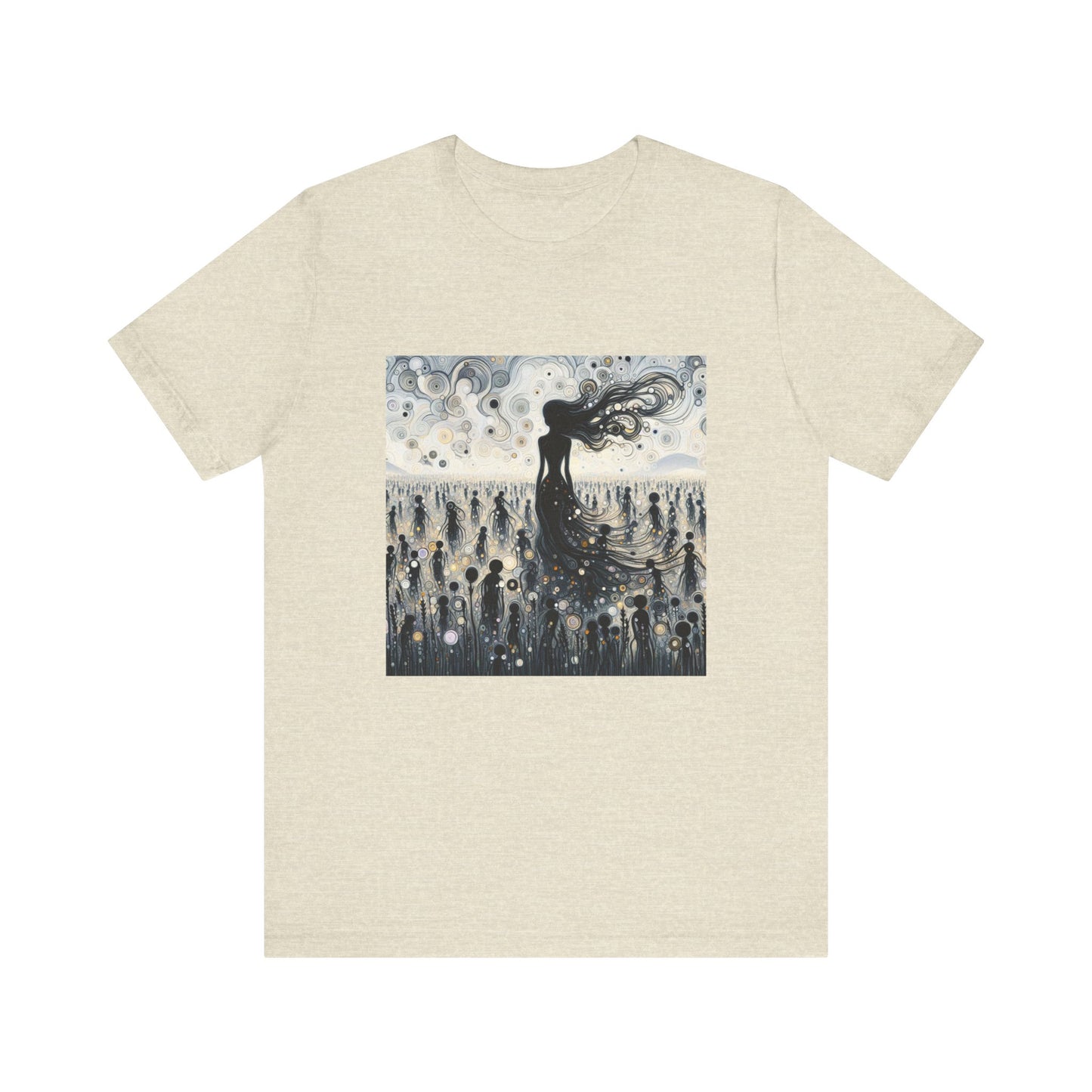 Mystical Dreamer Tee - Unisex Jersey Short Sleeve Tee, Bohemian Style T-Shirt, Festival Wear, Gift for Dreamers, Artistic Apparel