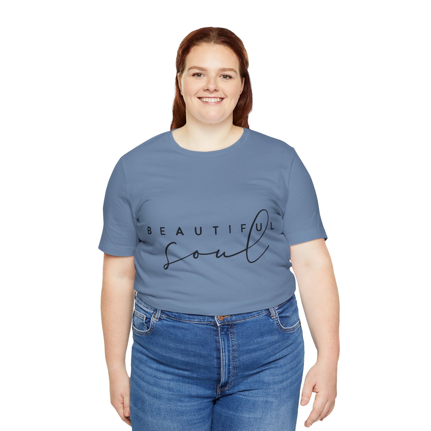 Beautiful Soul Inspirational Unisex Tee, Motivational T-Shirt, Casual Wear, Gift for Her, Everyday Comfort Shirt