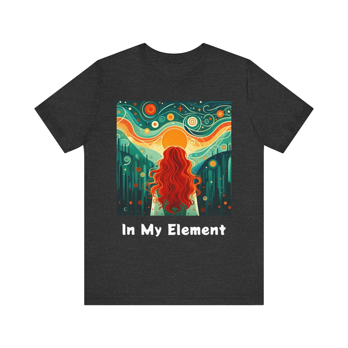 Nature Vibes Unisex Tee | In My Element | Casual Wear, Gift for Nature Lovers, Boho Style, Summer Top, Festival Shirt
