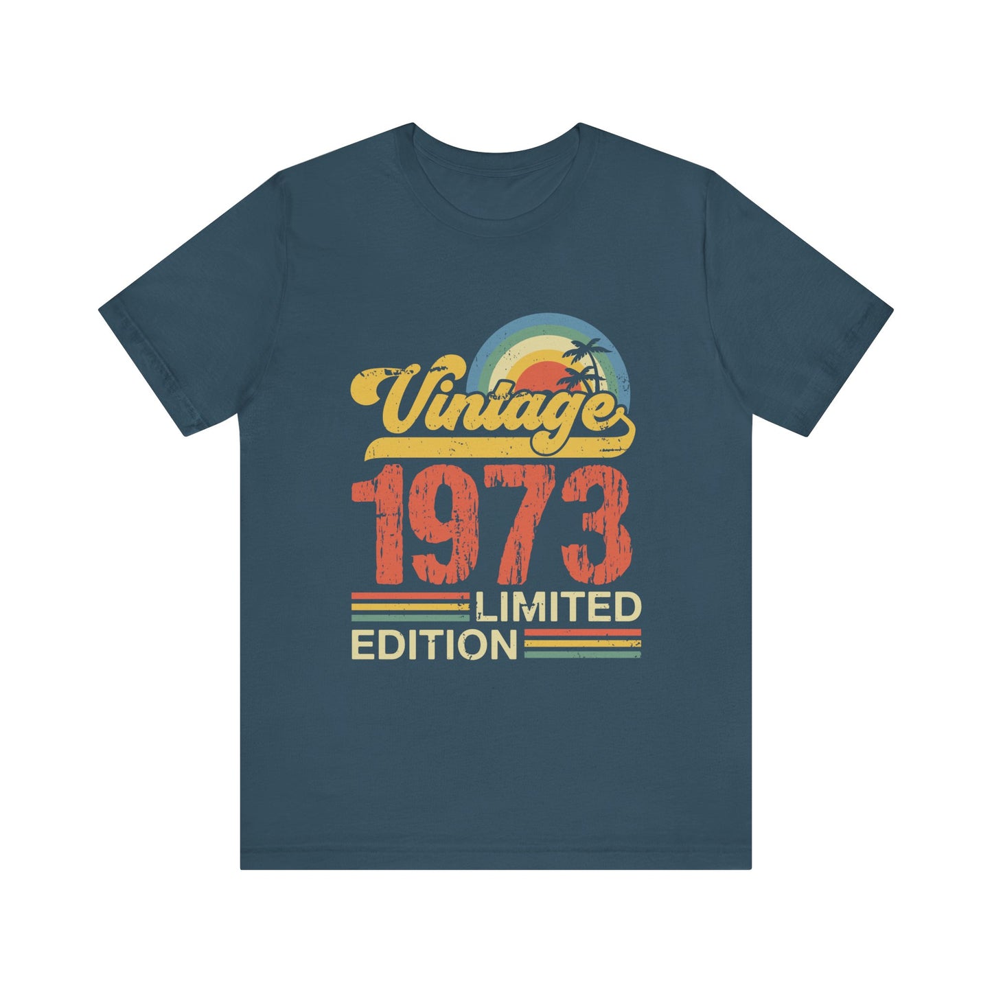 Vintage 1973 Limited Edition Tee, Retro Shirt, Unisex Vintage T-Shirt, 70s Apparel, Perfect Gift for Birthdays, Nostalgic Fashion