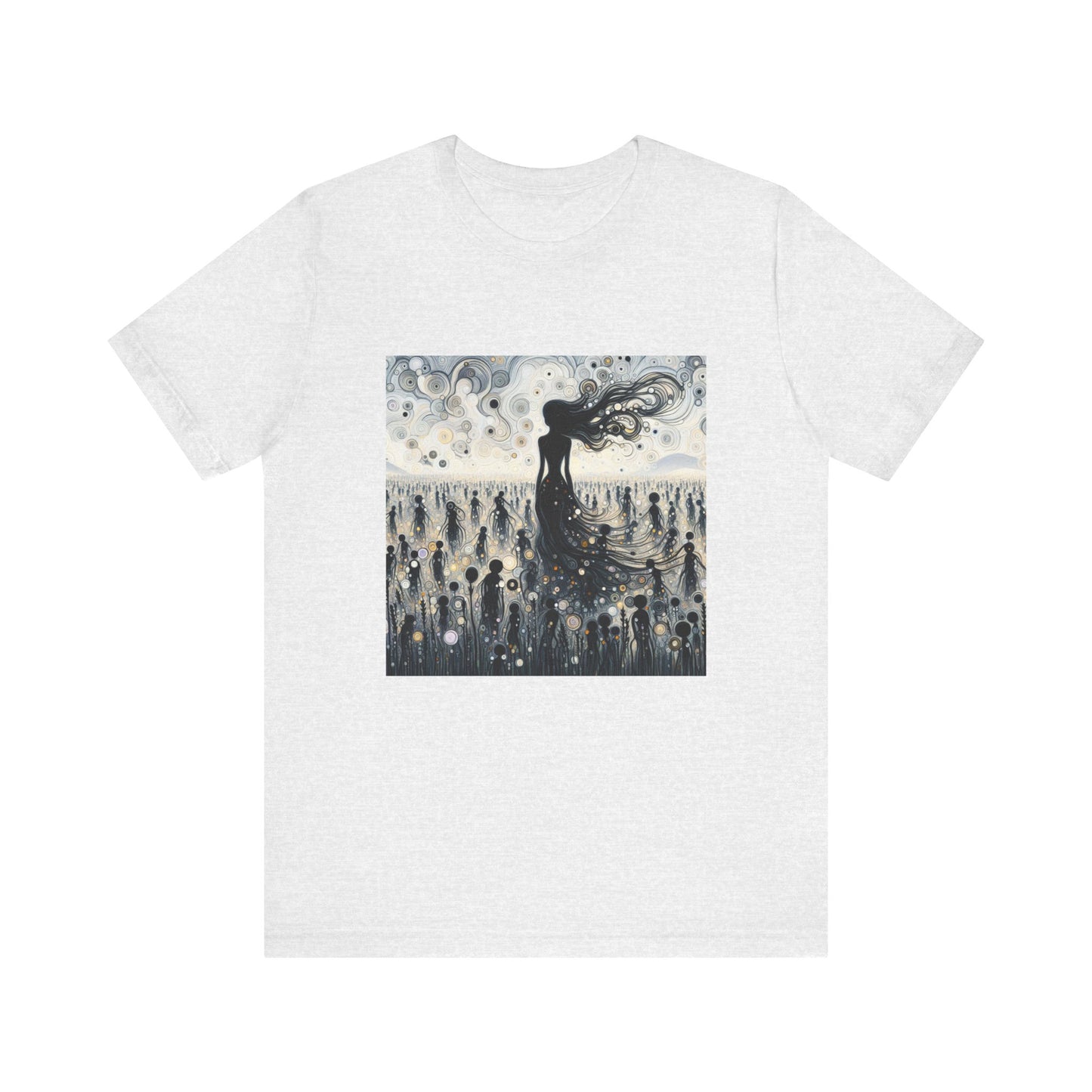 Mystical Dreamer Tee - Unisex Jersey Short Sleeve Tee, Bohemian Style T-Shirt, Festival Wear, Gift for Dreamers, Artistic Apparel