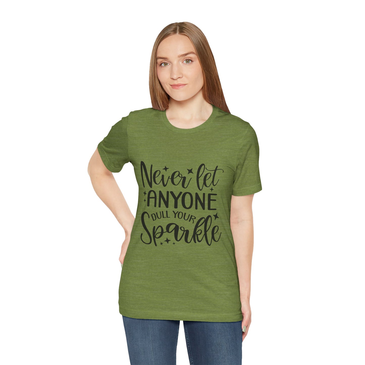Sparkle Reminder Unisex Tee, Inspirational Gift, Positive Vibes T-Shirt, Motivational Shirt, Galentine's Day Gift