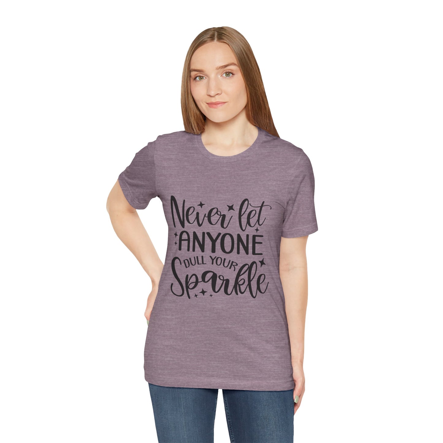 Sparkle Reminder Unisex Tee, Inspirational Gift, Positive Vibes T-Shirt, Motivational Shirt, Galentine's Day Gift