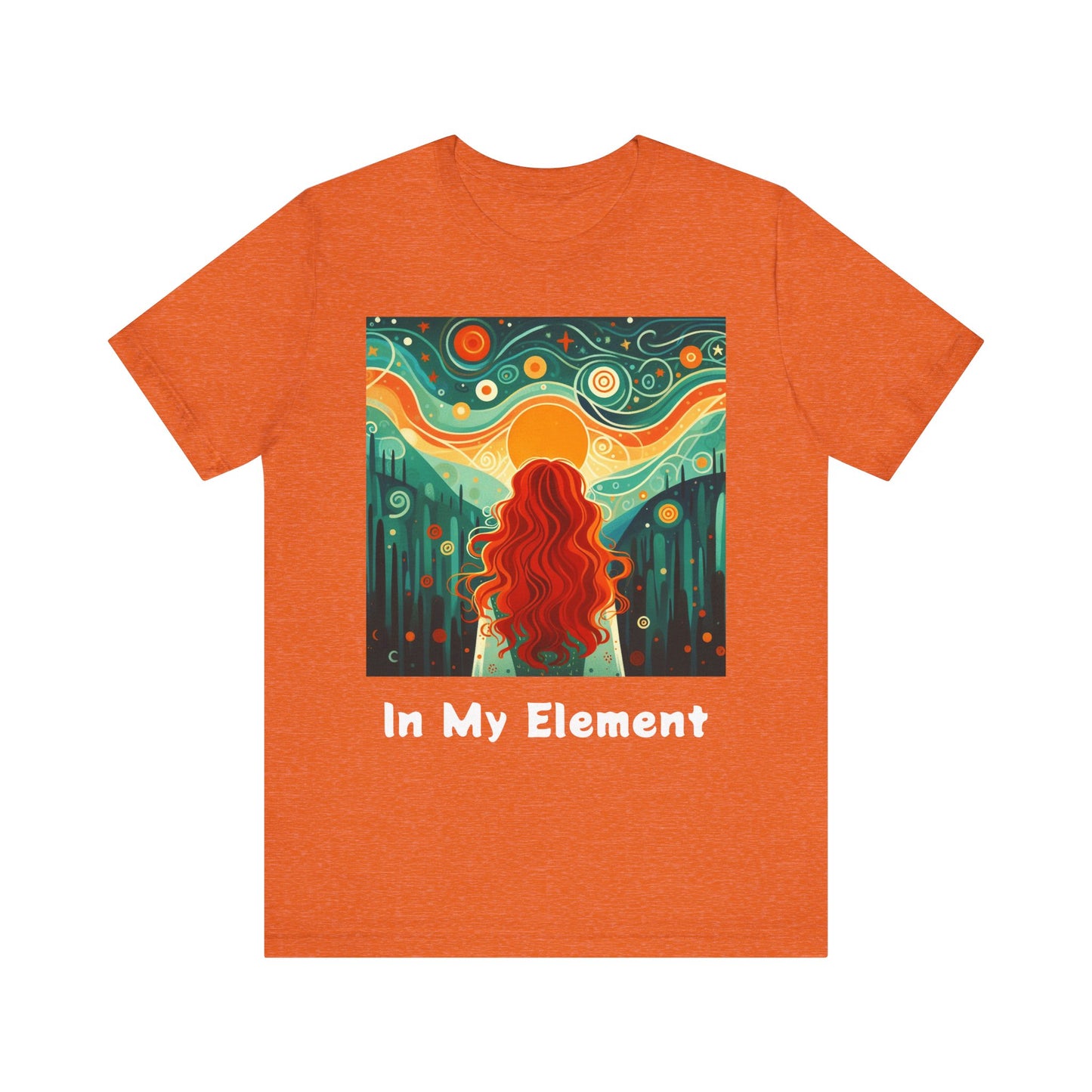 Nature Vibes Unisex Tee | In My Element | Casual Wear, Gift for Nature Lovers, Boho Style, Summer Top, Festival Shirt