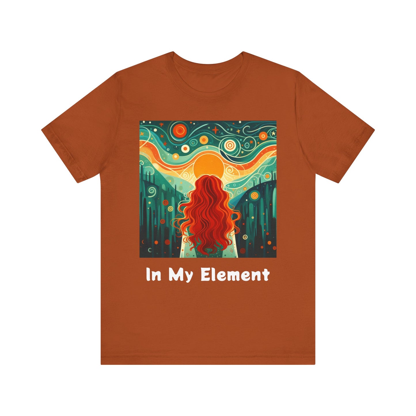 Nature Vibes Unisex Tee | In My Element | Casual Wear, Gift for Nature Lovers, Boho Style, Summer Top, Festival Shirt