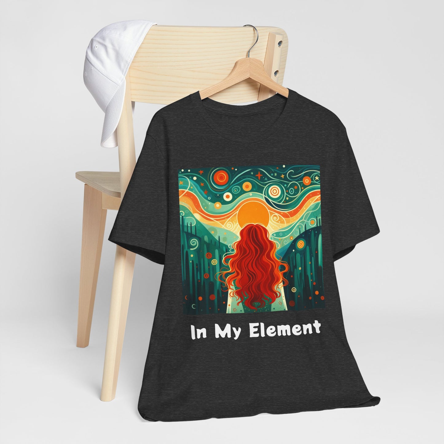 Nature Vibes Unisex Tee | In My Element | Casual Wear, Gift for Nature Lovers, Boho Style, Summer Top, Festival Shirt