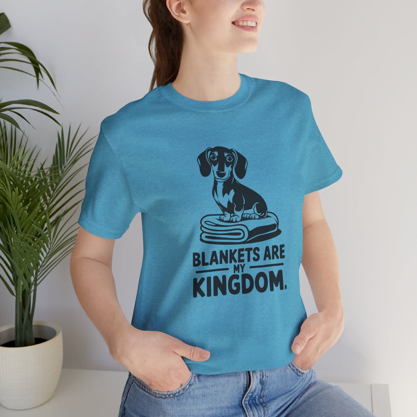 Dog Lover's Kingdom Tee, Funny Pet Shirt, Unisex Tee, Animal Lover Gift, Casual Dog Apparel, Cute Dog Shirt