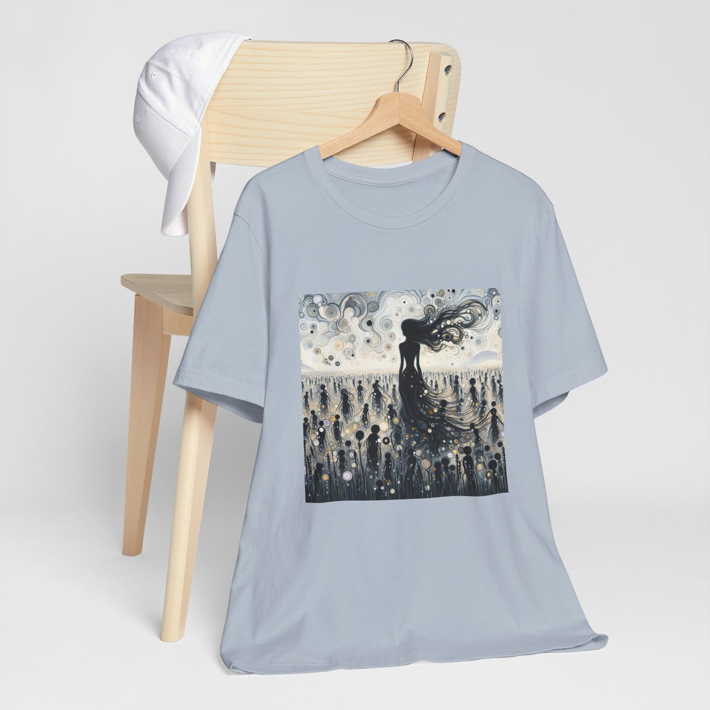 Mystical Dreamer Tee - Unisex Jersey Short Sleeve Tee, Bohemian Style T-Shirt, Festival Wear, Gift for Dreamers, Artistic Apparel