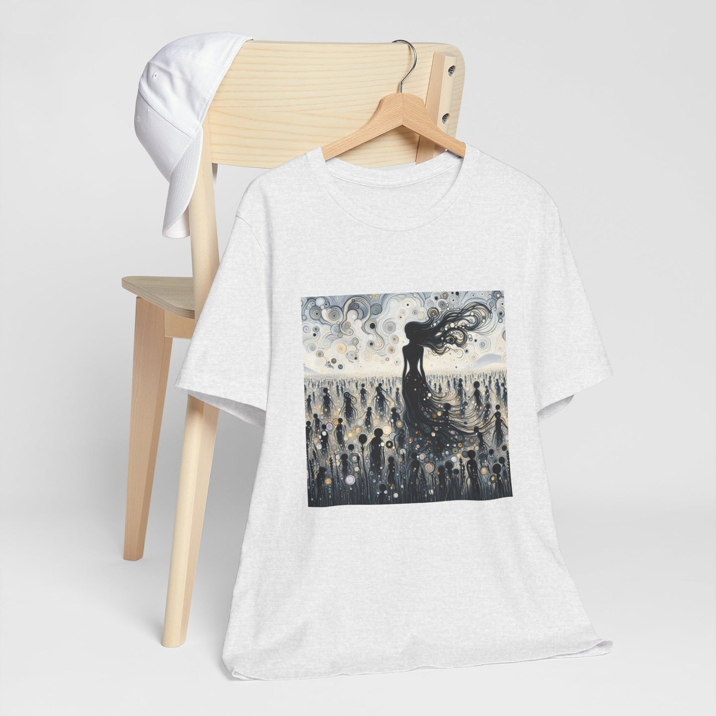 Mystical Dreamer Tee - Unisex Jersey Short Sleeve Tee, Bohemian Style T-Shirt, Festival Wear, Gift for Dreamers, Artistic Apparel