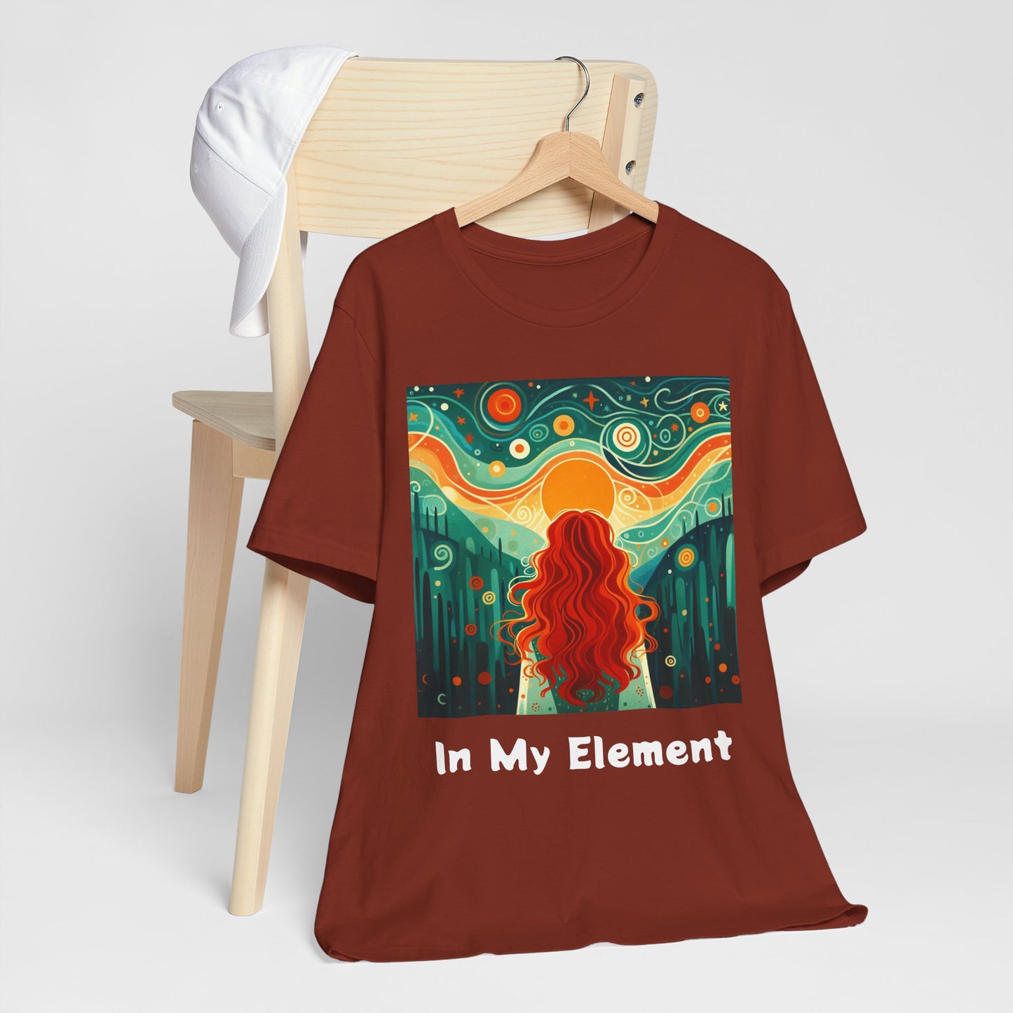 Nature Vibes Unisex Tee | In My Element | Casual Wear, Gift for Nature Lovers, Boho Style, Summer Top, Festival Shirt