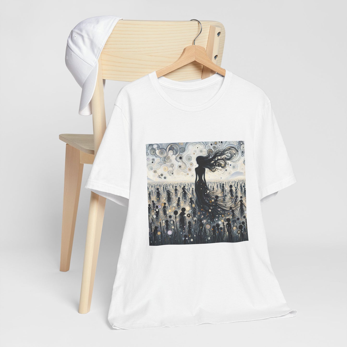 Mystical Dreamer Tee - Unisex Jersey Short Sleeve Tee, Bohemian Style T-Shirt, Festival Wear, Gift for Dreamers, Artistic Apparel