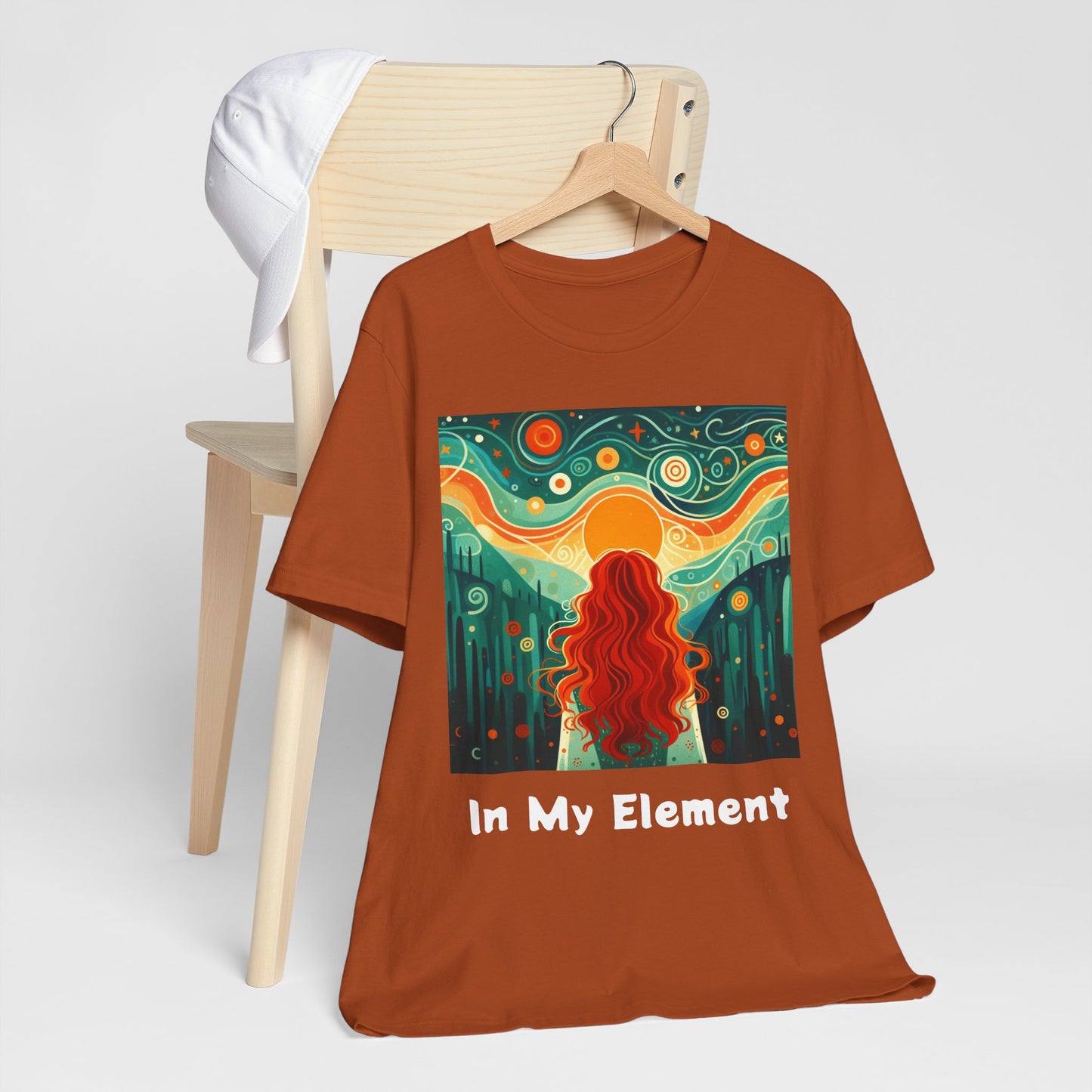 Nature Vibes Unisex Tee | In My Element | Casual Wear, Gift for Nature Lovers, Boho Style, Summer Top, Festival Shirt