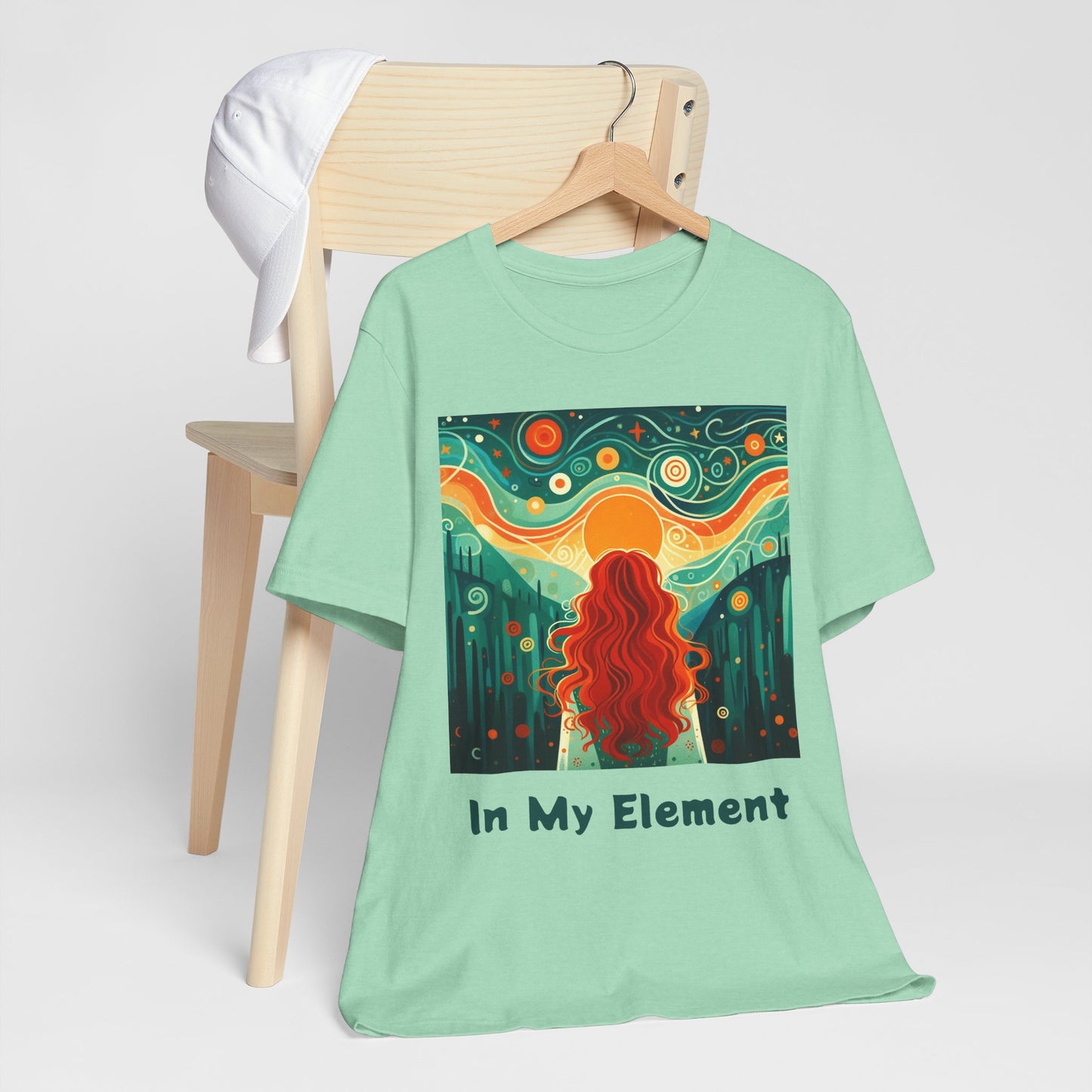 Nature Vibes Unisex Tee | In My Element | Casual Wear, Gift for Nature Lovers, Boho Style, Summer Top, Festival Shirt