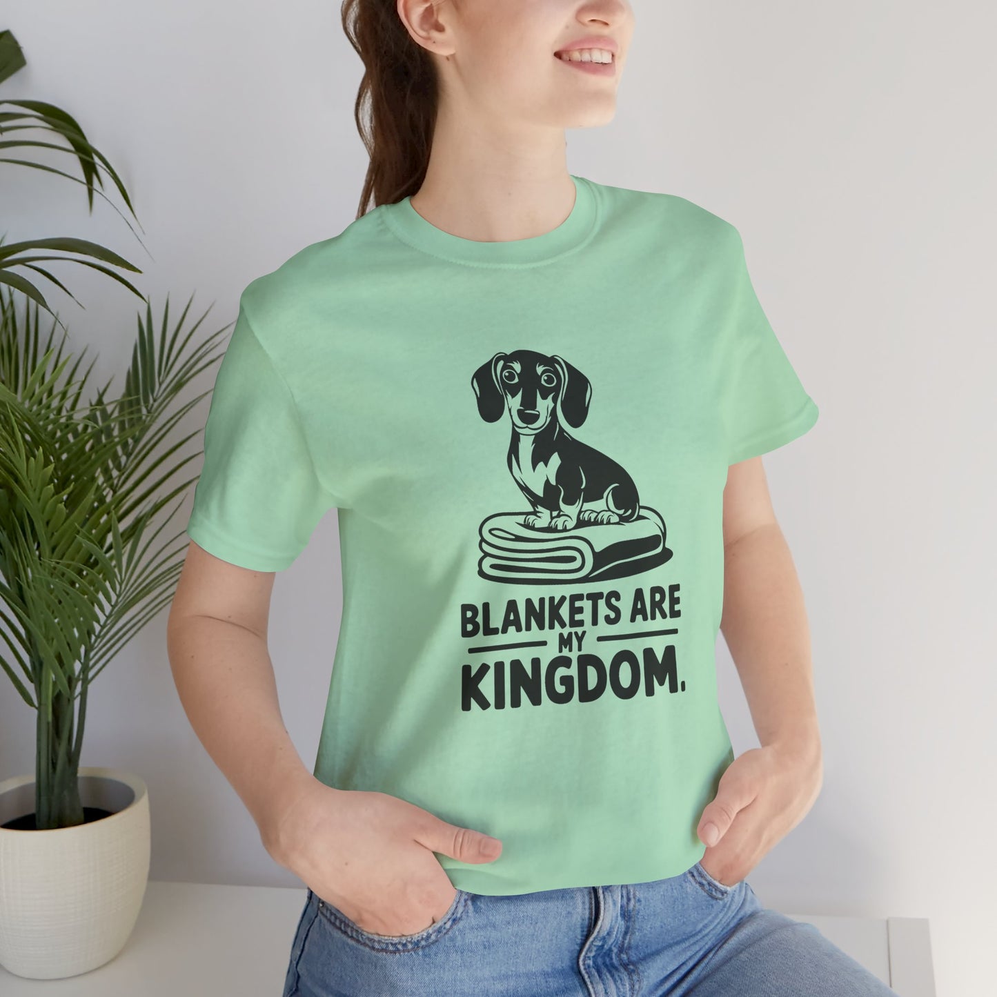Dog Lover's Kingdom Tee, Funny Pet Shirt, Unisex Tee, Animal Lover Gift, Casual Dog Apparel, Cute Dog Shirt