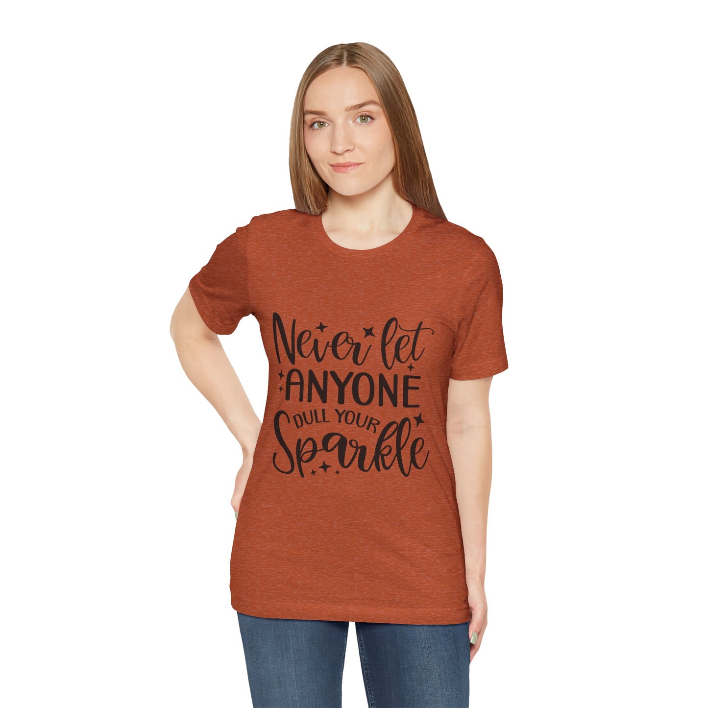 Sparkle Reminder Unisex Tee, Inspirational Gift, Positive Vibes T-Shirt, Motivational Shirt, Galentine's Day Gift