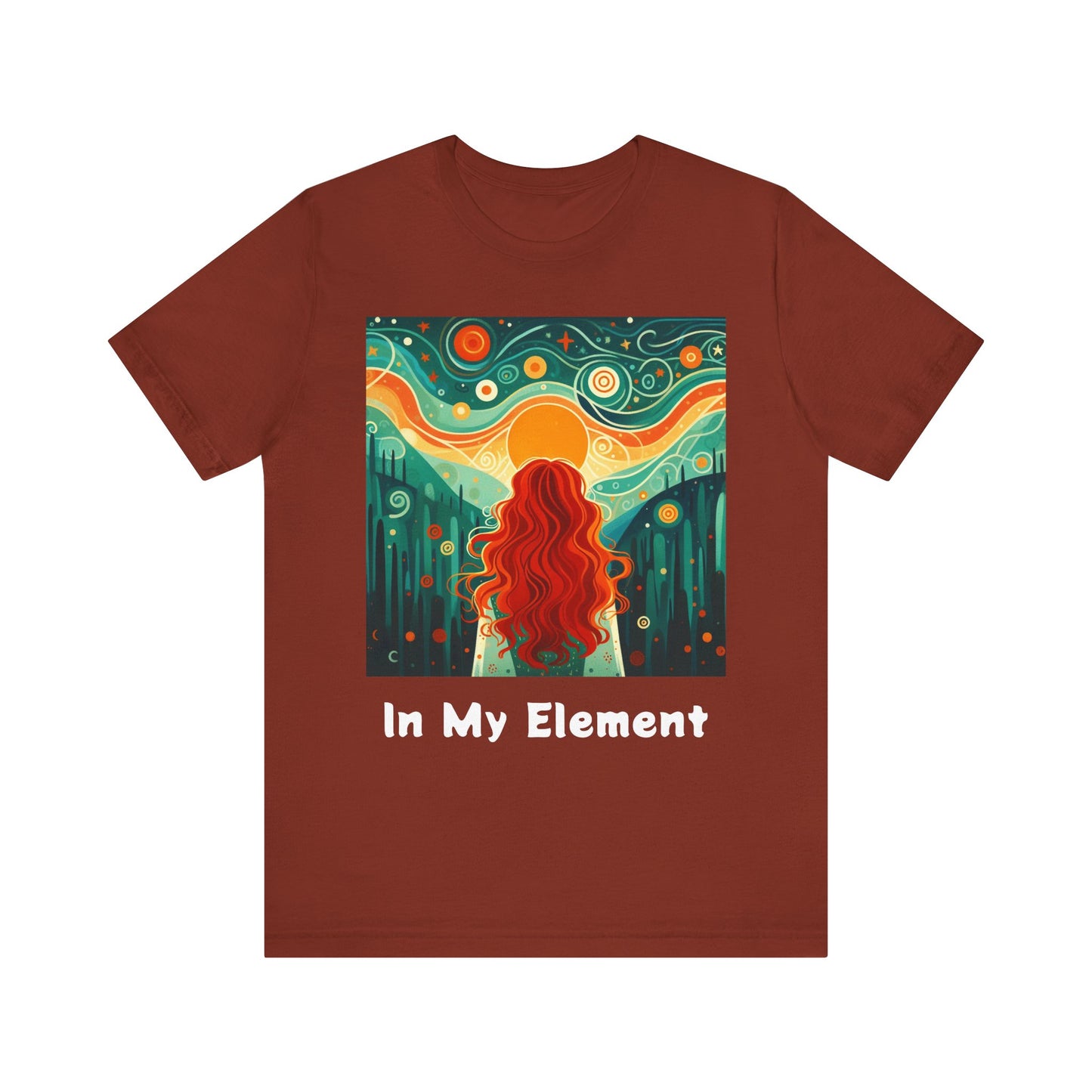 Nature Vibes Unisex Tee | In My Element | Casual Wear, Gift for Nature Lovers, Boho Style, Summer Top, Festival Shirt