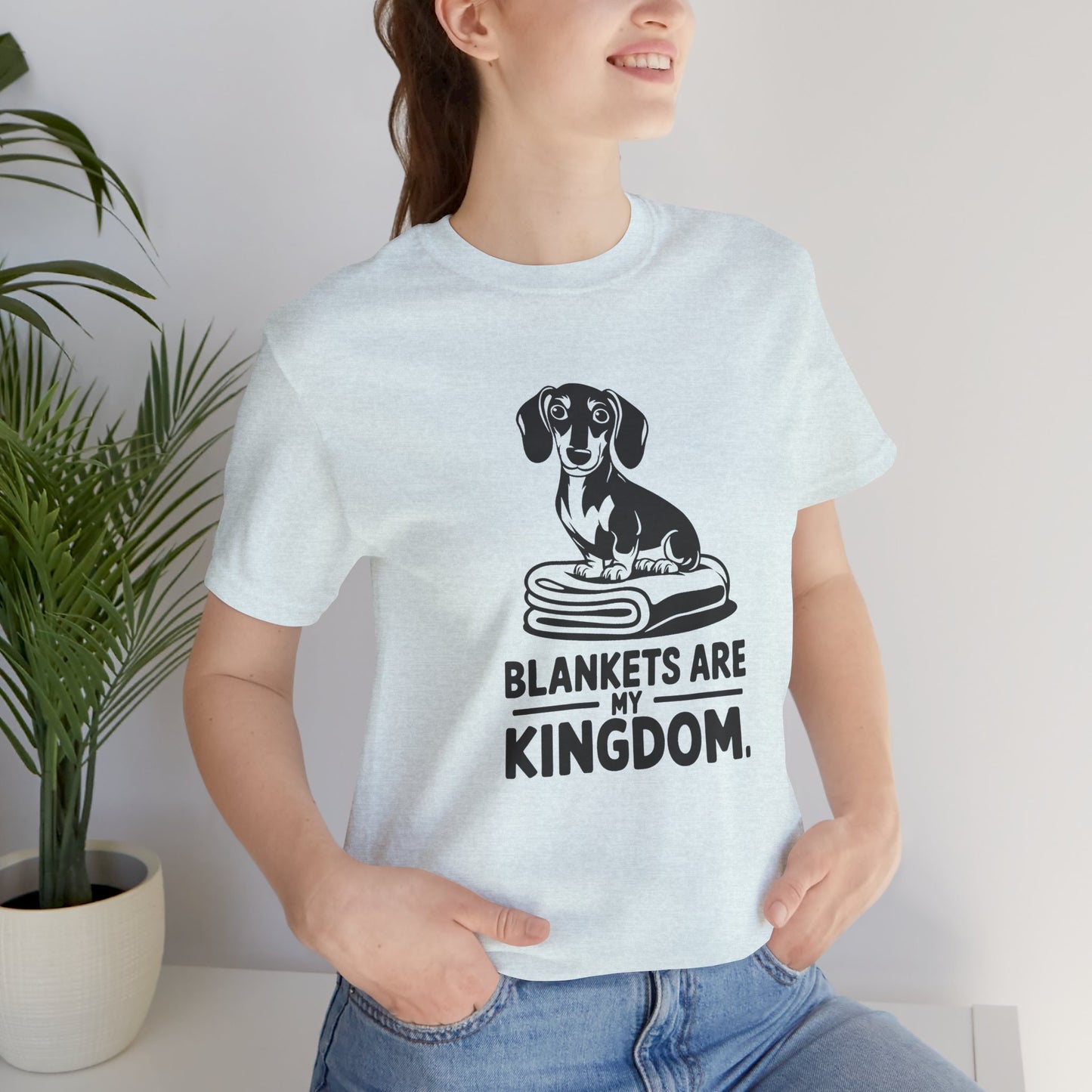 Dog Lover's Kingdom Tee, Funny Pet Shirt, Unisex Tee, Animal Lover Gift, Casual Dog Apparel, Cute Dog Shirt
