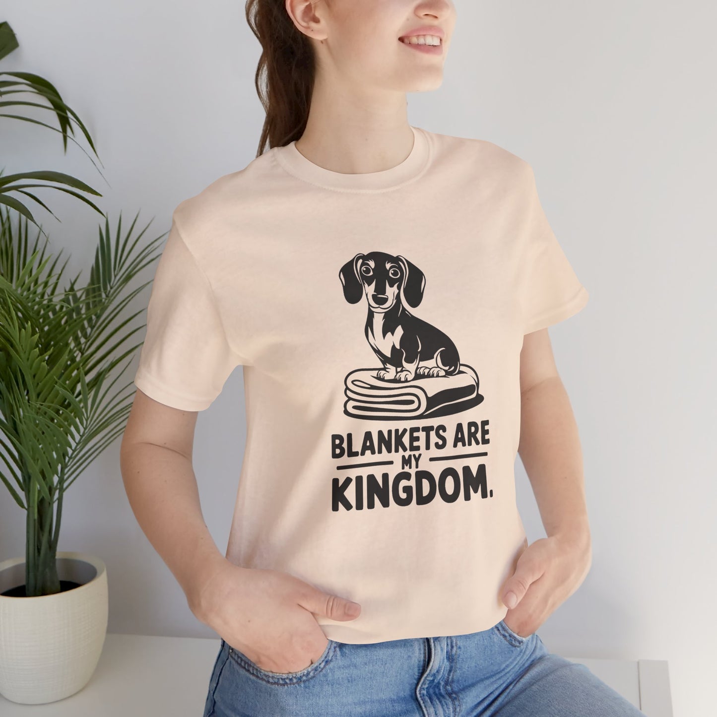 Dog Lover's Kingdom Tee, Funny Pet Shirt, Unisex Tee, Animal Lover Gift, Casual Dog Apparel, Cute Dog Shirt