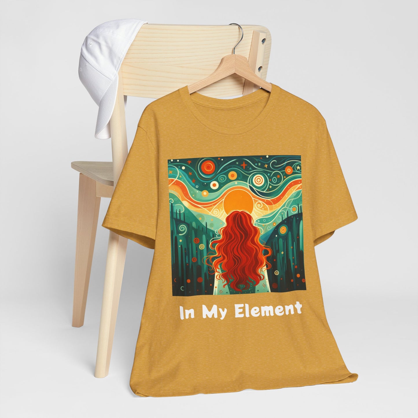 Nature Vibes Unisex Tee | In My Element | Casual Wear, Gift for Nature Lovers, Boho Style, Summer Top, Festival Shirt