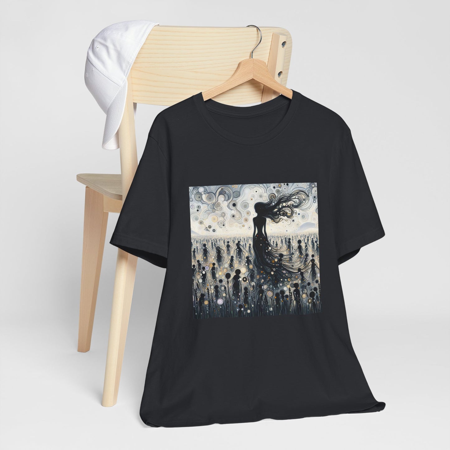 Mystical Dreamer Tee - Unisex Jersey Short Sleeve Tee, Bohemian Style T-Shirt, Festival Wear, Gift for Dreamers, Artistic Apparel