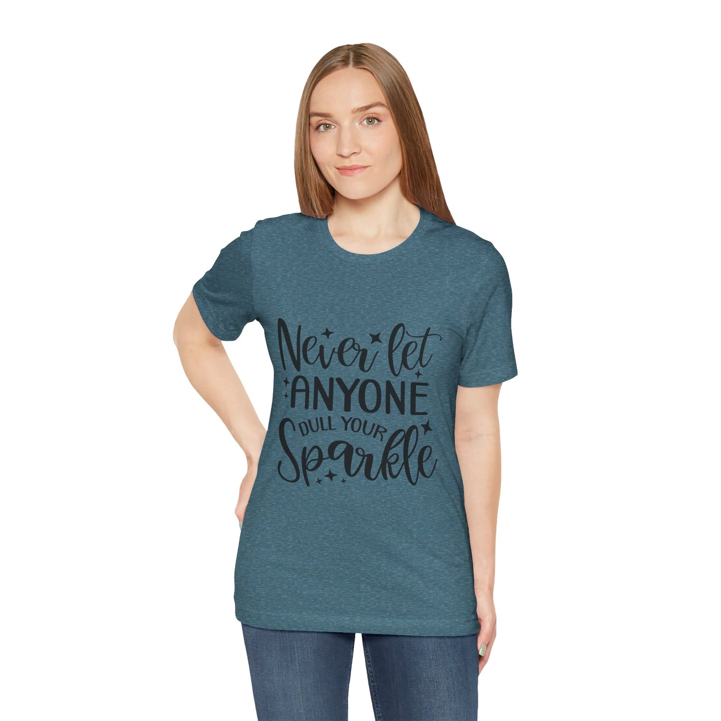 Sparkle Reminder Unisex Tee, Inspirational Gift, Positive Vibes T-Shirt, Motivational Shirt, Galentine's Day Gift