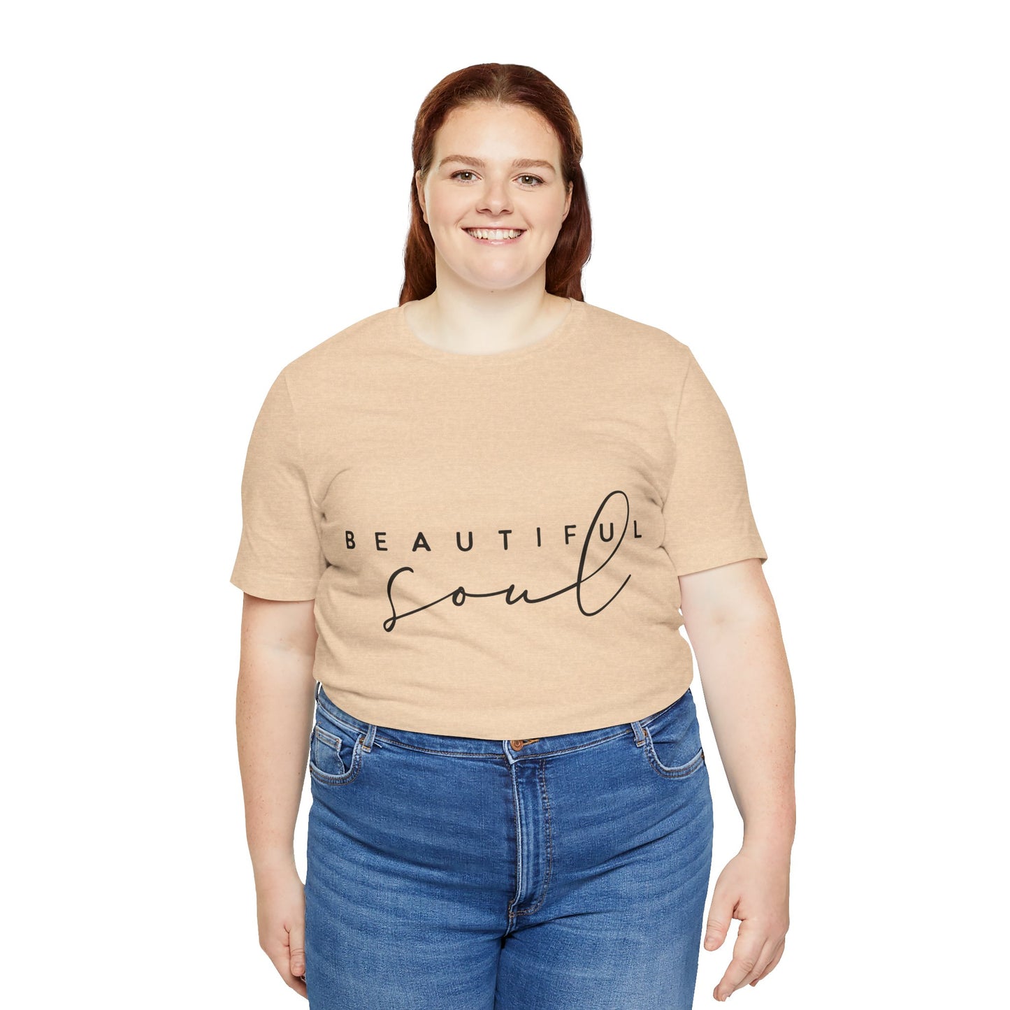 Beautiful Soul Inspirational Unisex Tee, Motivational T-Shirt, Casual Wear, Gift for Her, Everyday Comfort Shirt