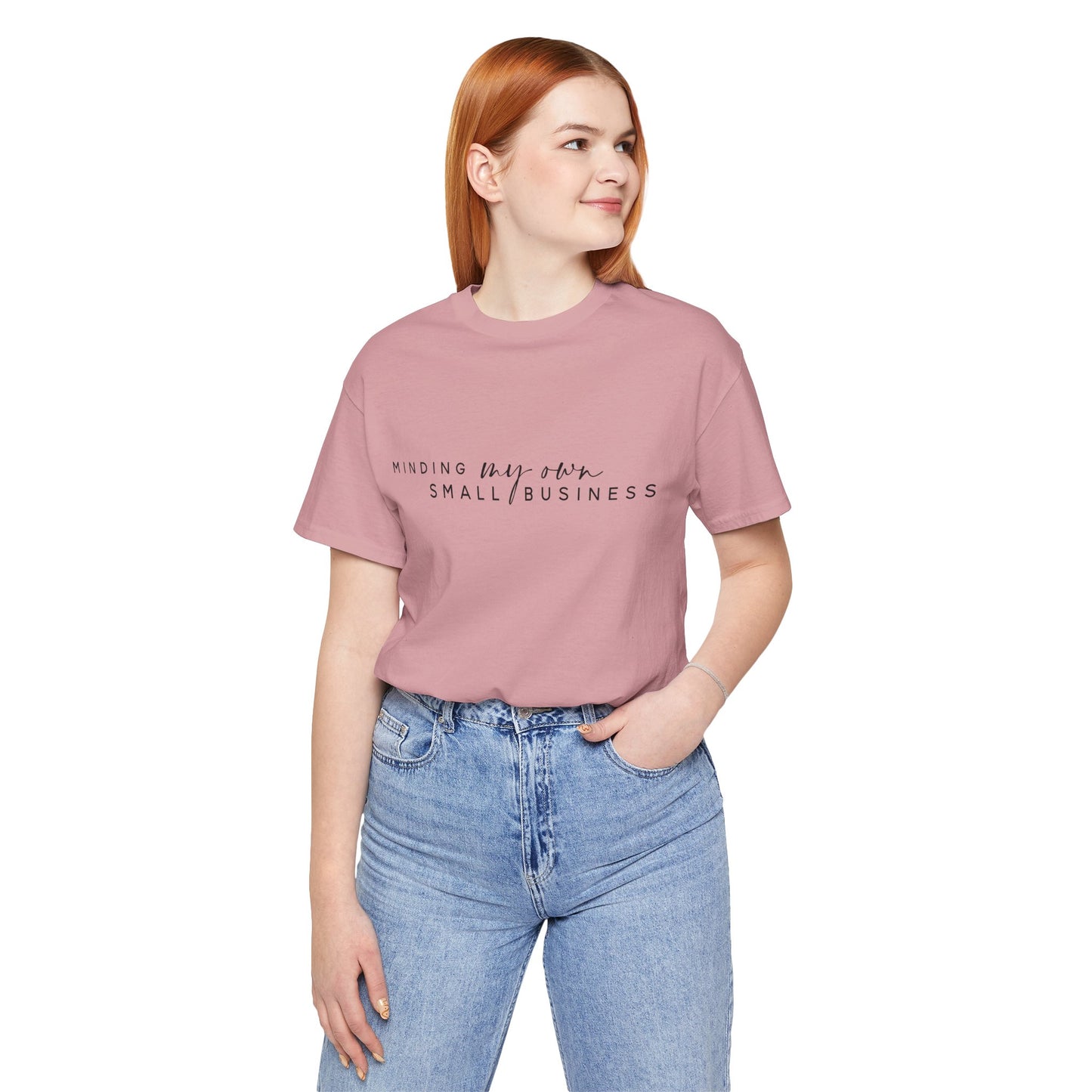 Small Business Minded Women's Tee, Motivational T-Shirt, Entrepreneur Shirt, Gift for Business Owner, Casual Everyday Wear