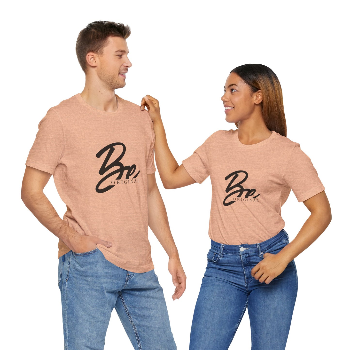 Stylish Unisex Short Sleeve Tee with 'B' Original Design, Casual T-Shirt, Everyday Wear, Gift for Him/Her, Trendy Fashion Tee, Summer Style