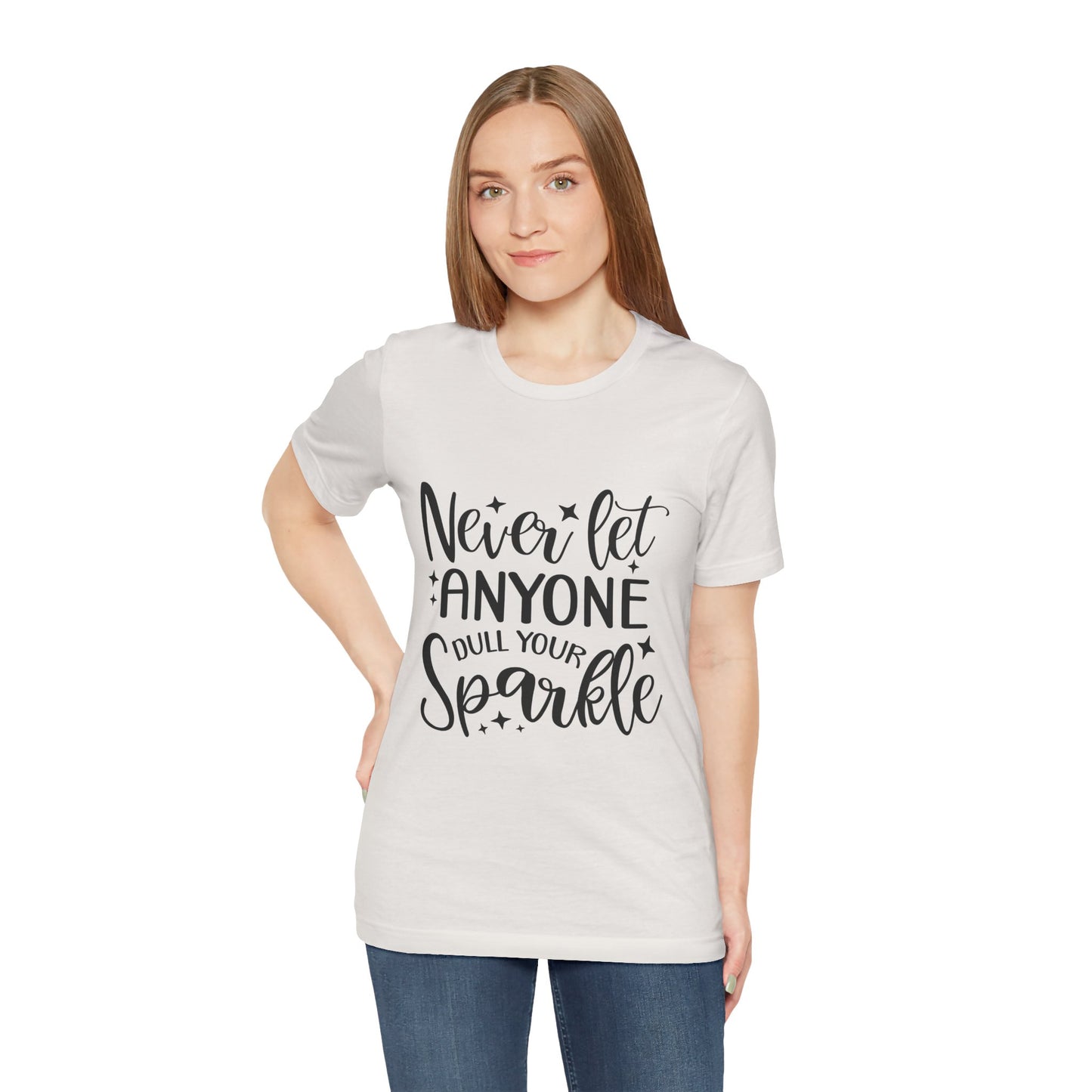 Sparkle Reminder Unisex Tee, Inspirational Gift, Positive Vibes T-Shirt, Motivational Shirt, Galentine's Day Gift