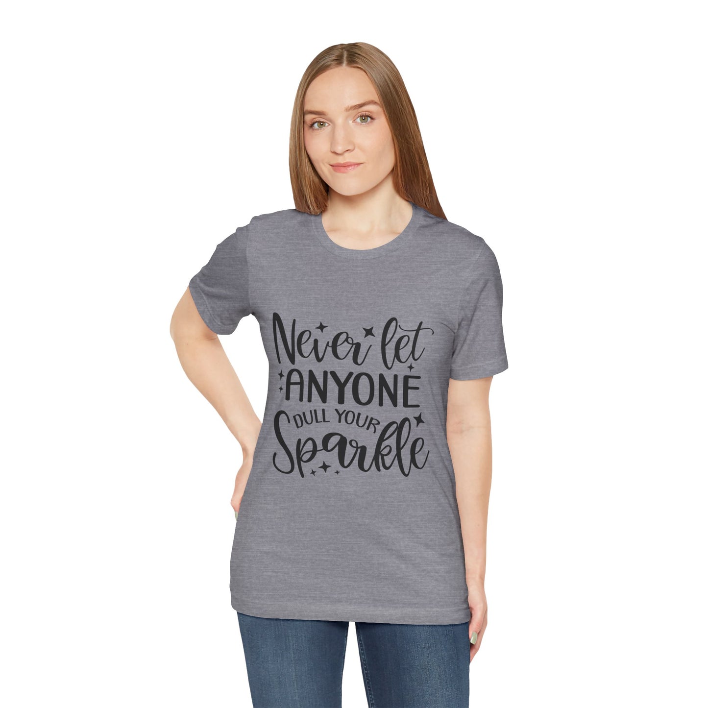 Sparkle Reminder Unisex Tee, Inspirational Gift, Positive Vibes T-Shirt, Motivational Shirt, Galentine's Day Gift