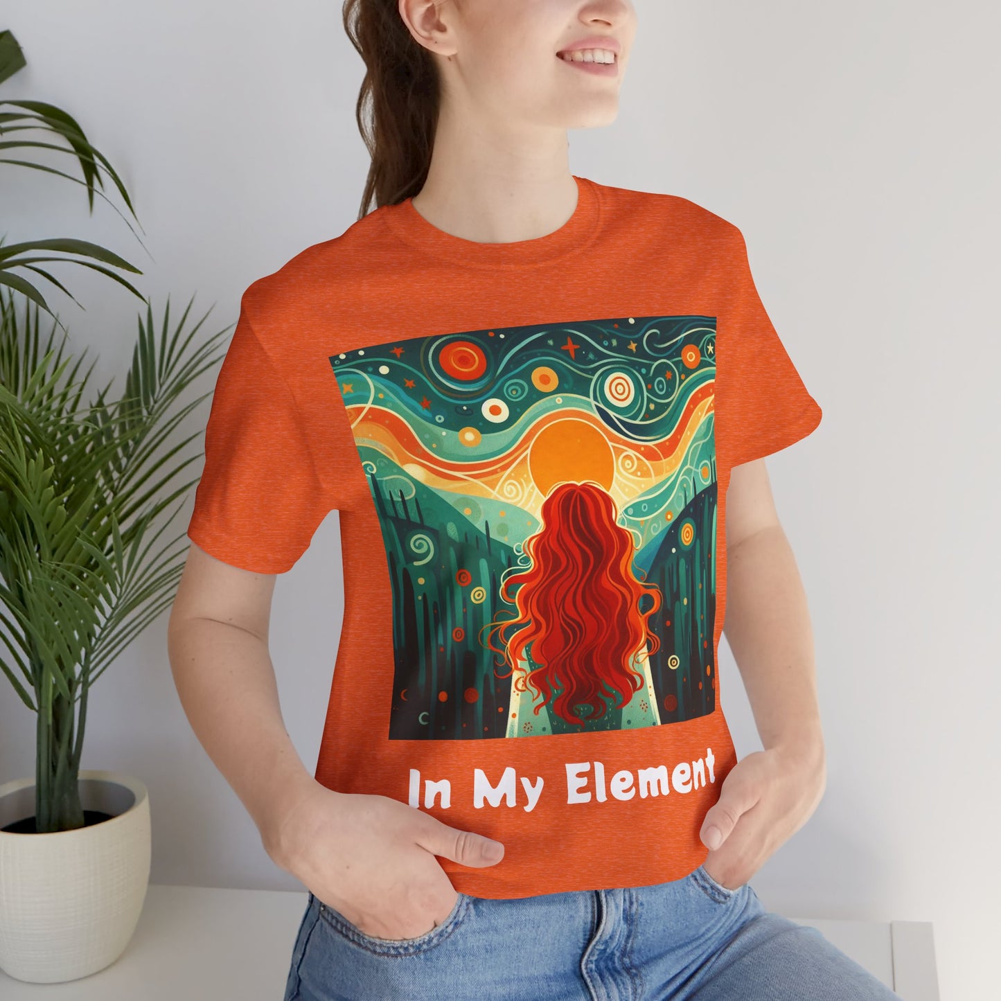 Nature Vibes Unisex Tee | In My Element | Casual Wear, Gift for Nature Lovers, Boho Style, Summer Top, Festival Shirt