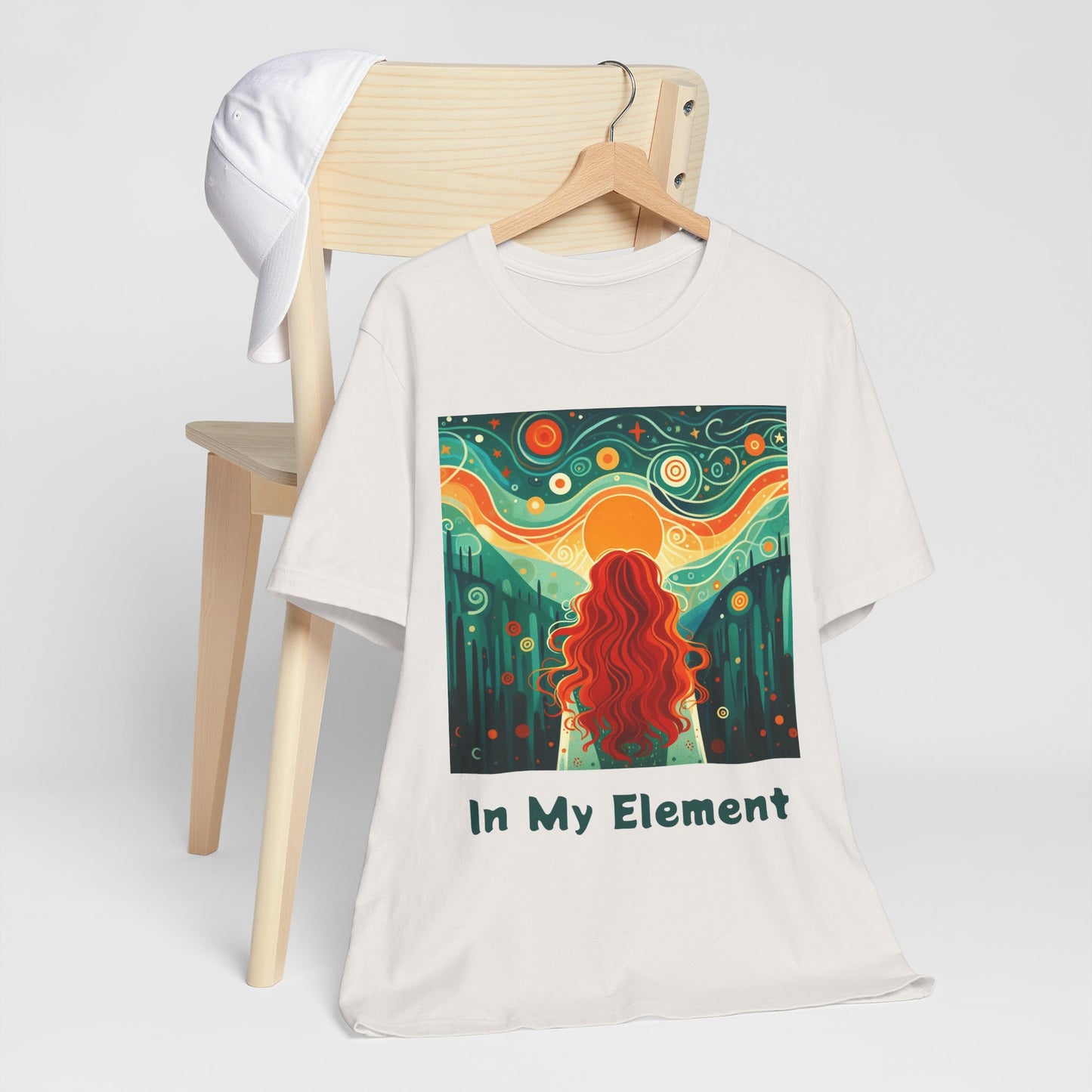 Nature Vibes Unisex Tee | In My Element | Casual Wear, Gift for Nature Lovers, Boho Style, Summer Top, Festival Shirt