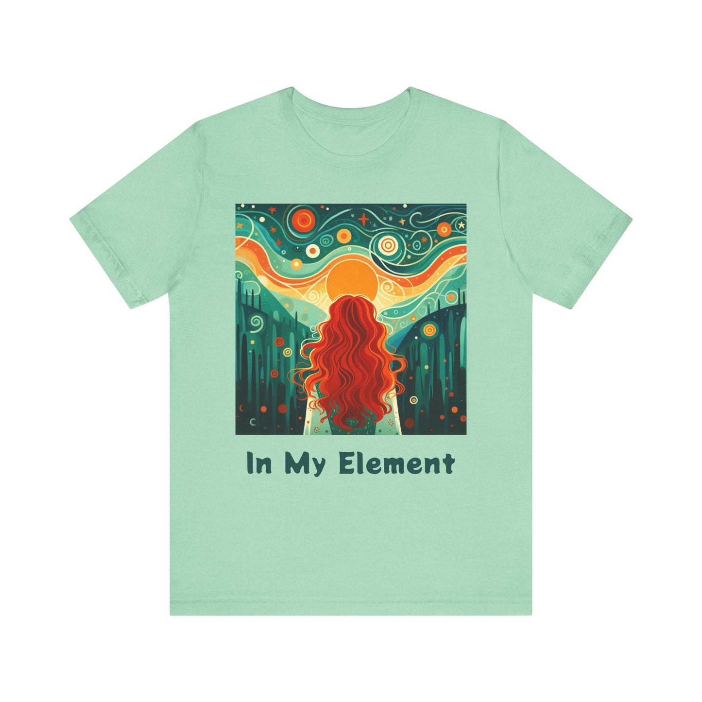 Nature Vibes Unisex Tee | In My Element | Casual Wear, Gift for Nature Lovers, Boho Style, Summer Top, Festival Shirt