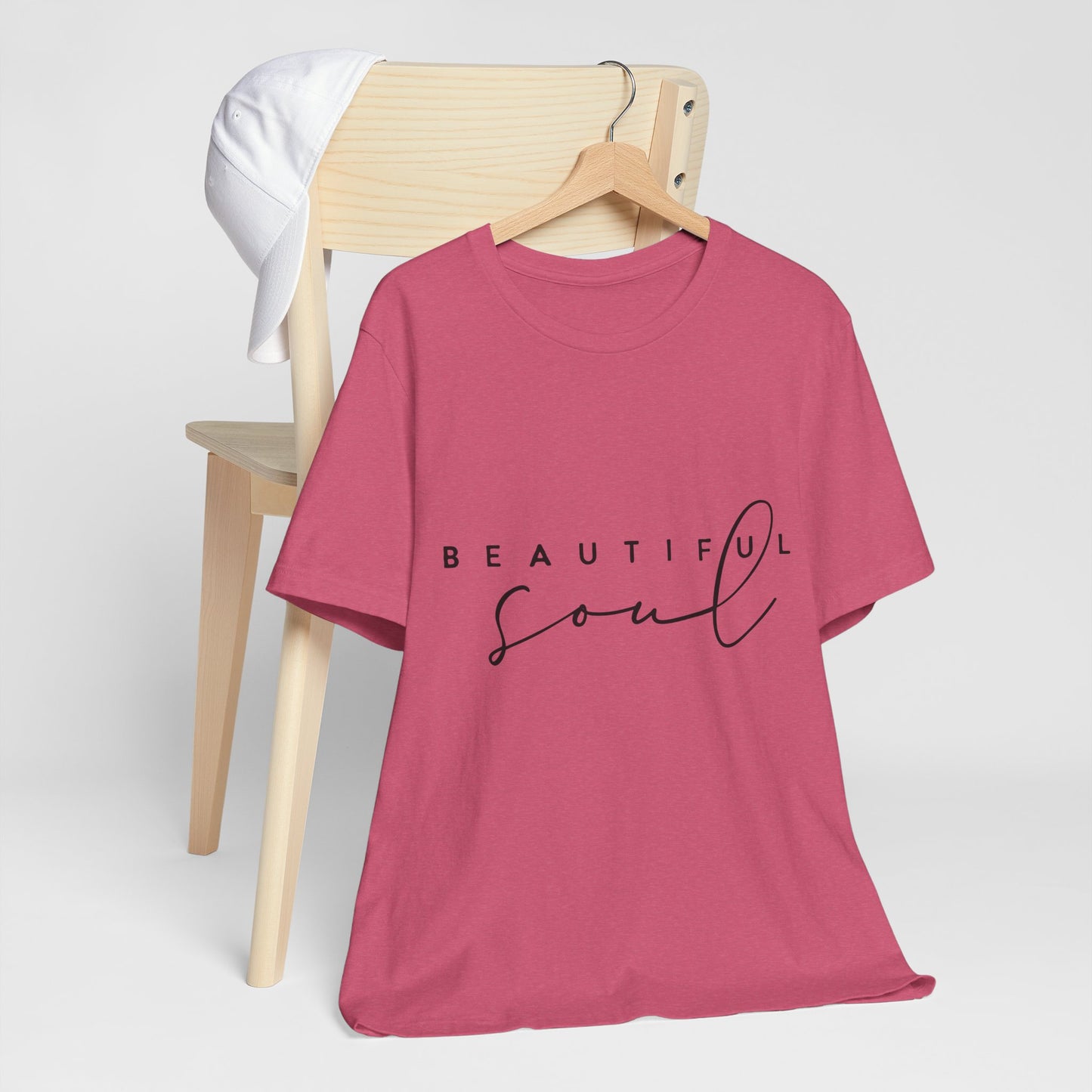 Beautiful Soul Inspirational Unisex Tee, Motivational T-Shirt, Casual Wear, Gift for Her, Everyday Comfort Shirt