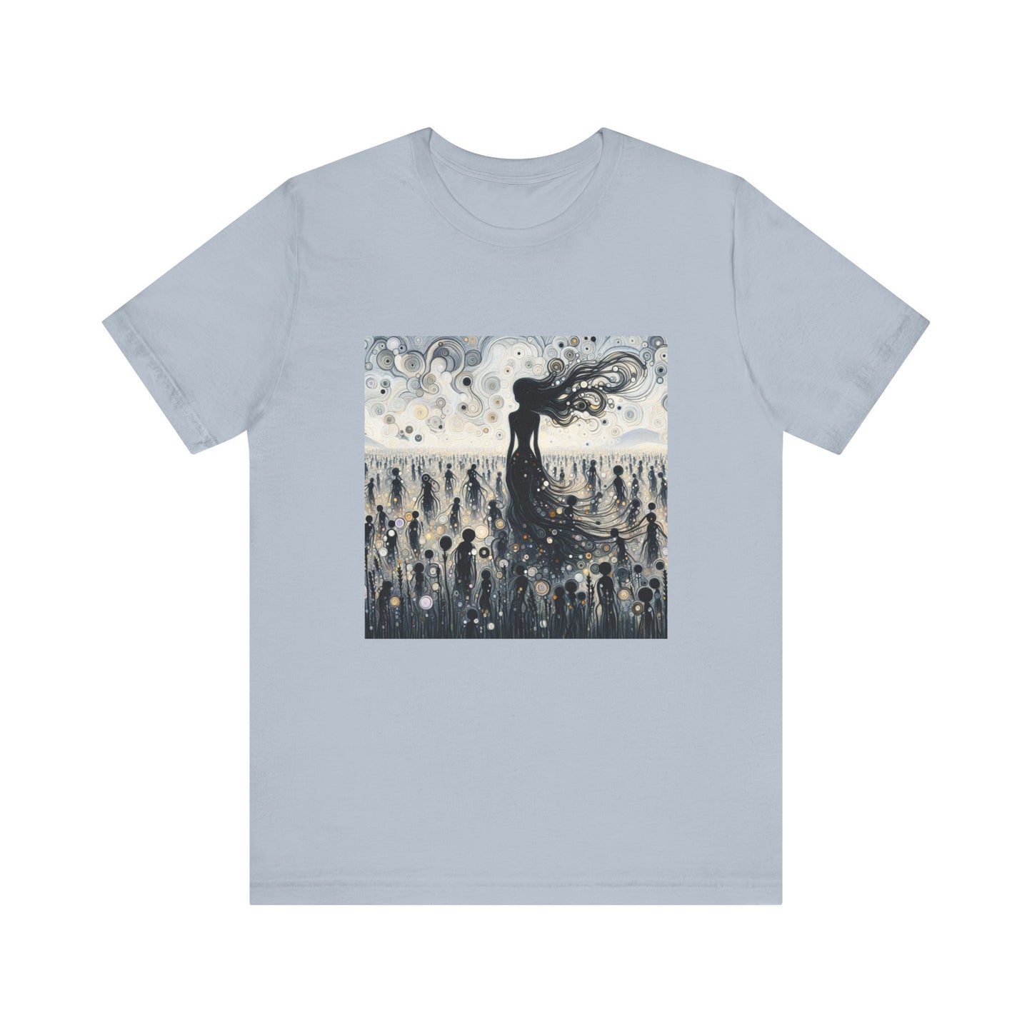 Mystical Dreamer Tee - Unisex Jersey Short Sleeve Tee, Bohemian Style T-Shirt, Festival Wear, Gift for Dreamers, Artistic Apparel