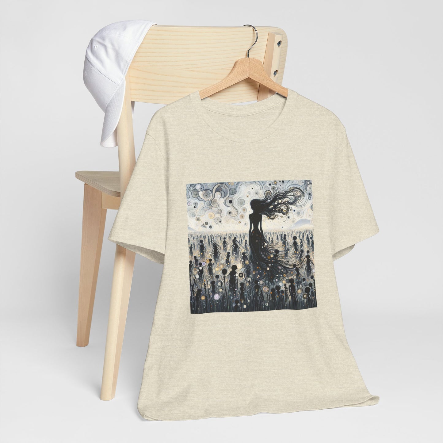 Mystical Dreamer Tee - Unisex Jersey Short Sleeve Tee, Bohemian Style T-Shirt, Festival Wear, Gift for Dreamers, Artistic Apparel