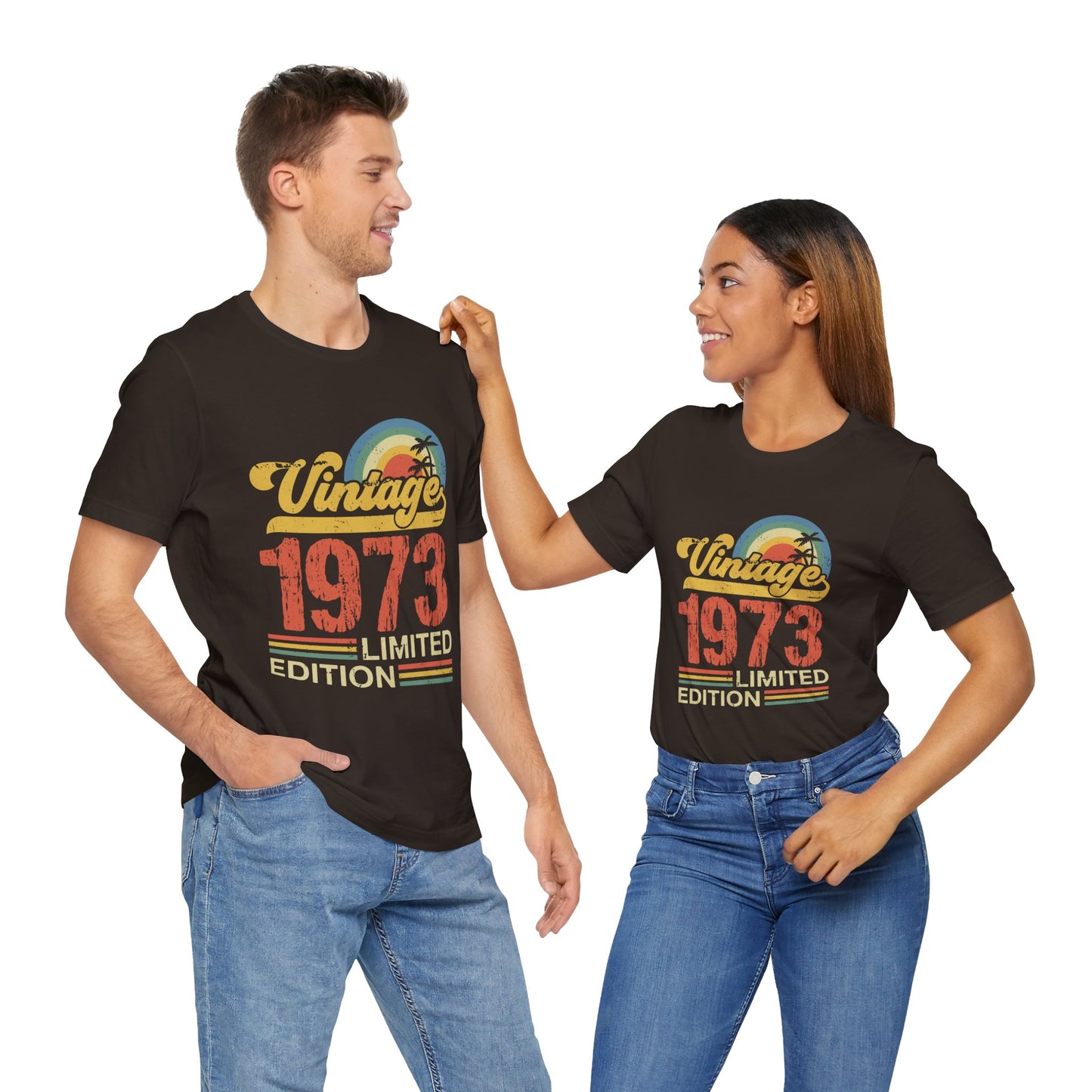 Vintage 1973 Limited Edition Tee, Retro Shirt, Unisex Vintage T-Shirt, 70s Apparel, Perfect Gift for Birthdays, Nostalgic Fashion