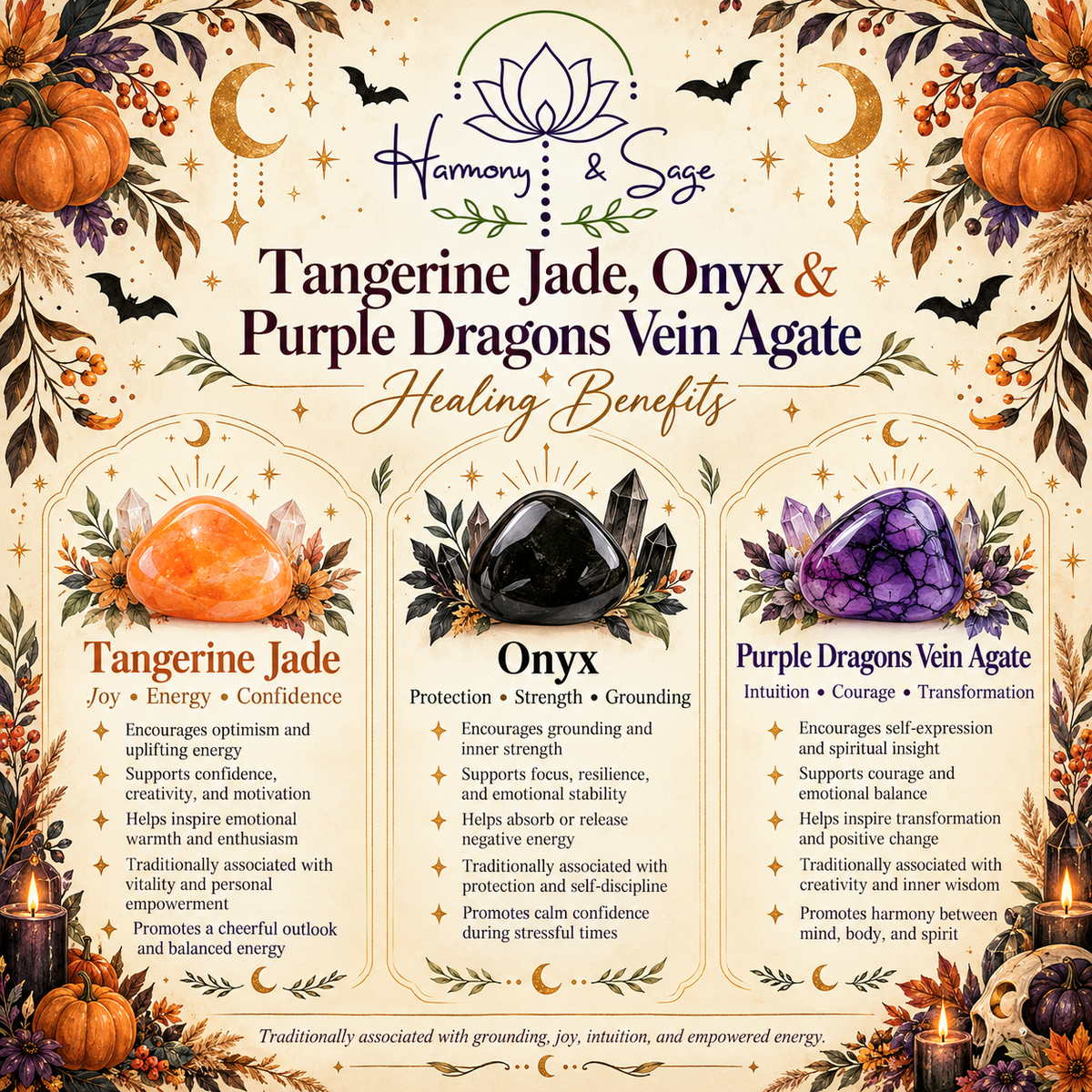 Jade, Onyx & Agate Gemstone Bracelet, Sugar Skull Halloween Bracelet, Protection & Strength