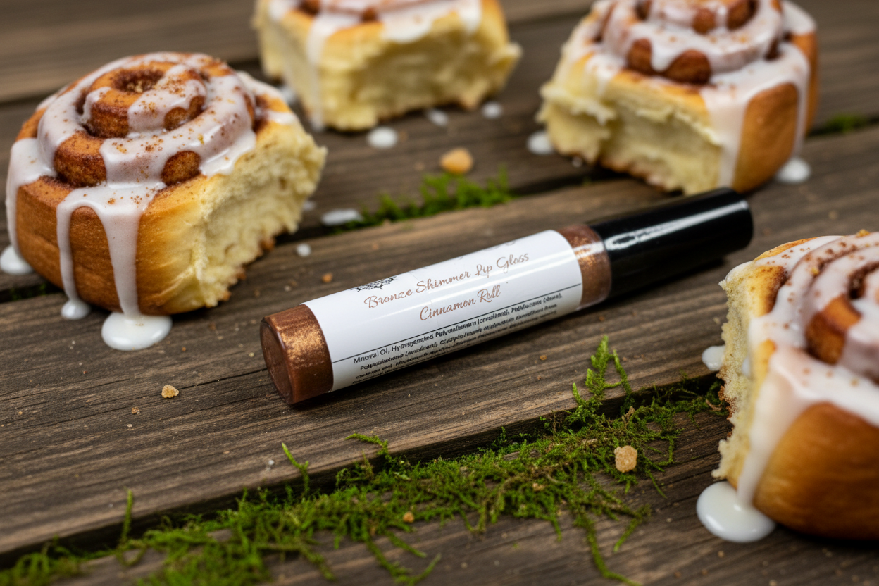 Lip Gloss, Olive Oil, Sunflower Oil, Shimmer Gloss, Tinted, Mica - Harmonyandsage
