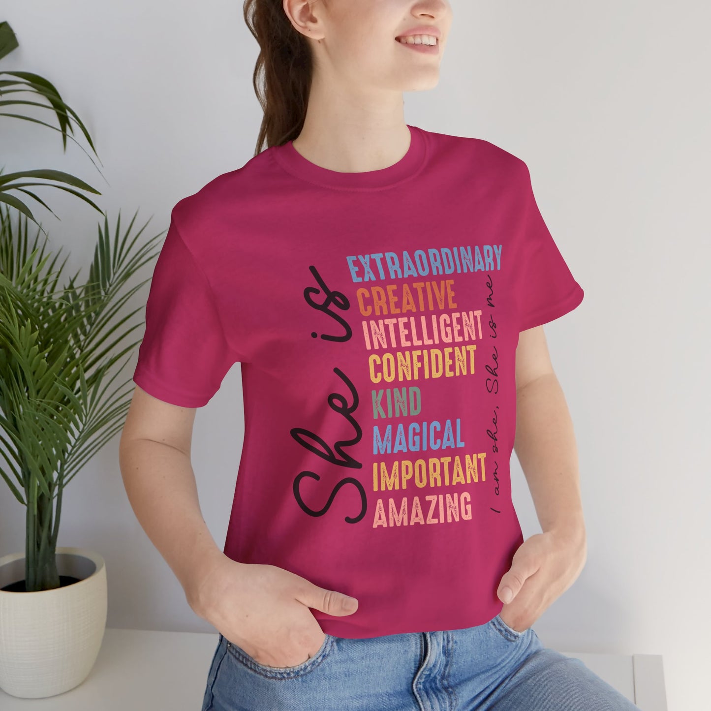 Empowering Unisex Tee, Inspirational T-Shirt for Women, Gift for Her, Casual Wear, Motivational Apparel, Birthday Gift