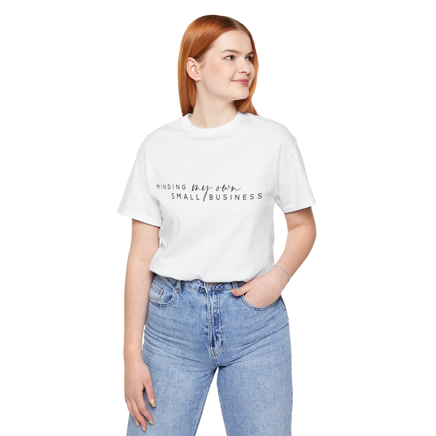 Small Business Minded Women's Tee, Motivational T-Shirt, Entrepreneur Shirt, Gift for Business Owner, Casual Everyday Wear