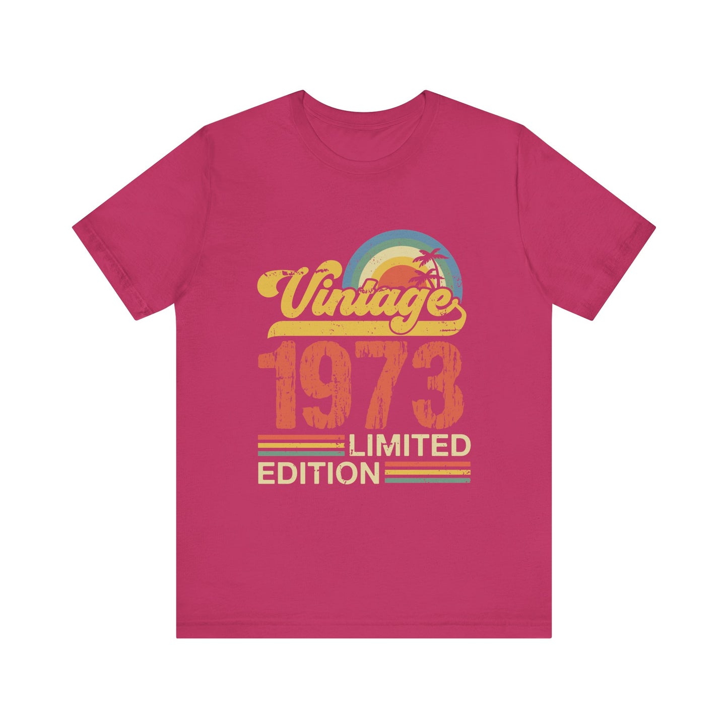 Vintage 1973 Limited Edition Tee, Retro Shirt, Unisex Vintage T-Shirt, 70s Apparel, Perfect Gift for Birthdays, Nostalgic Fashion