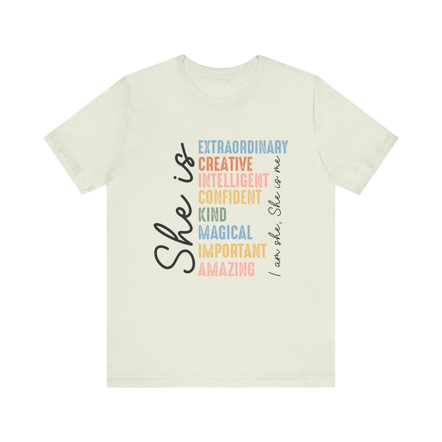 Empowering Unisex Tee, Inspirational T-Shirt for Women, Gift for Her, Casual Wear, Motivational Apparel, Birthday Gift
